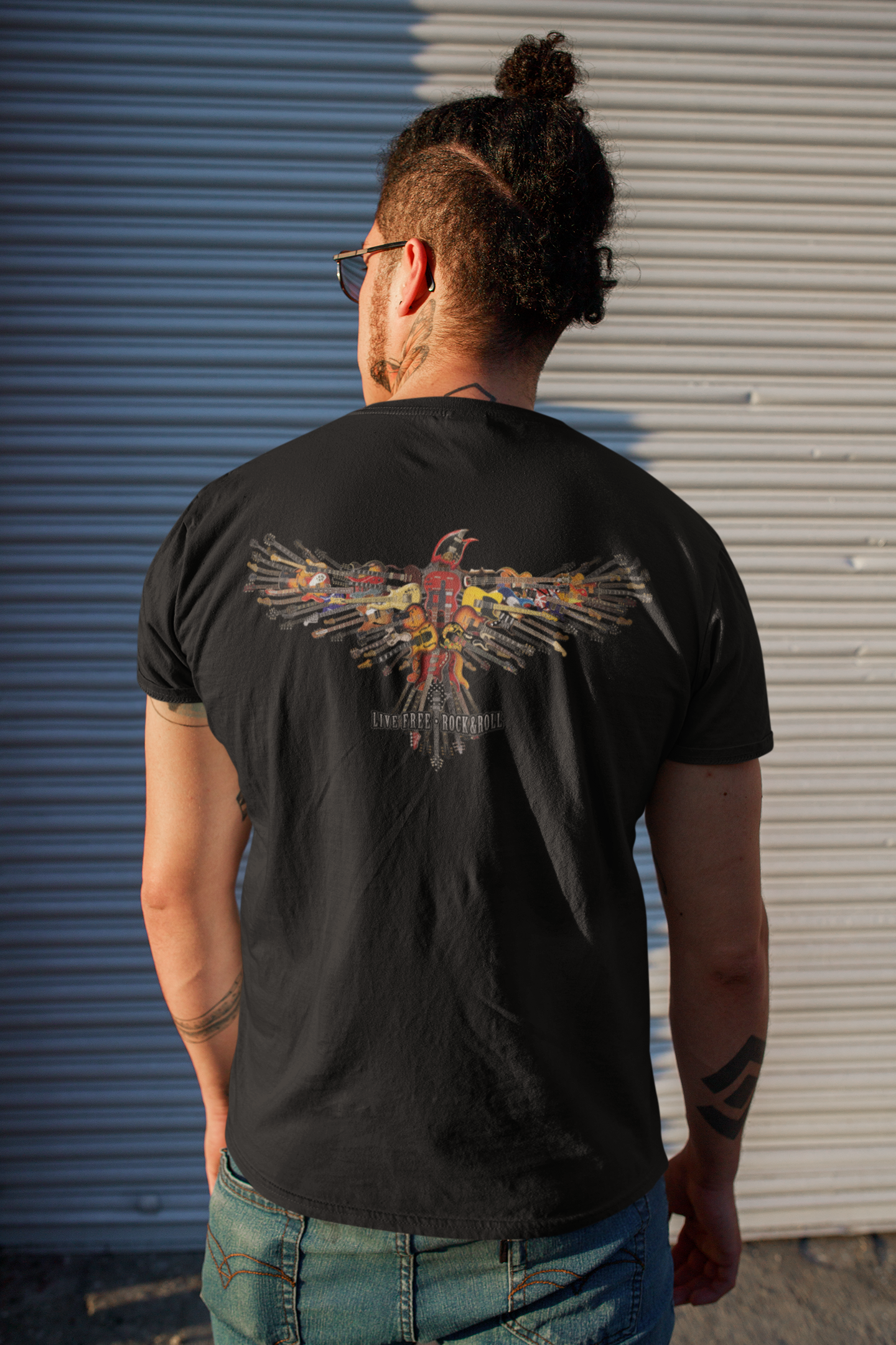 Live Free Rock N Roll T-Shirt Taboo