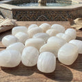 White Banded Calcite Tumbled Stones (By The Piece Or Pound) Amazing Crystals