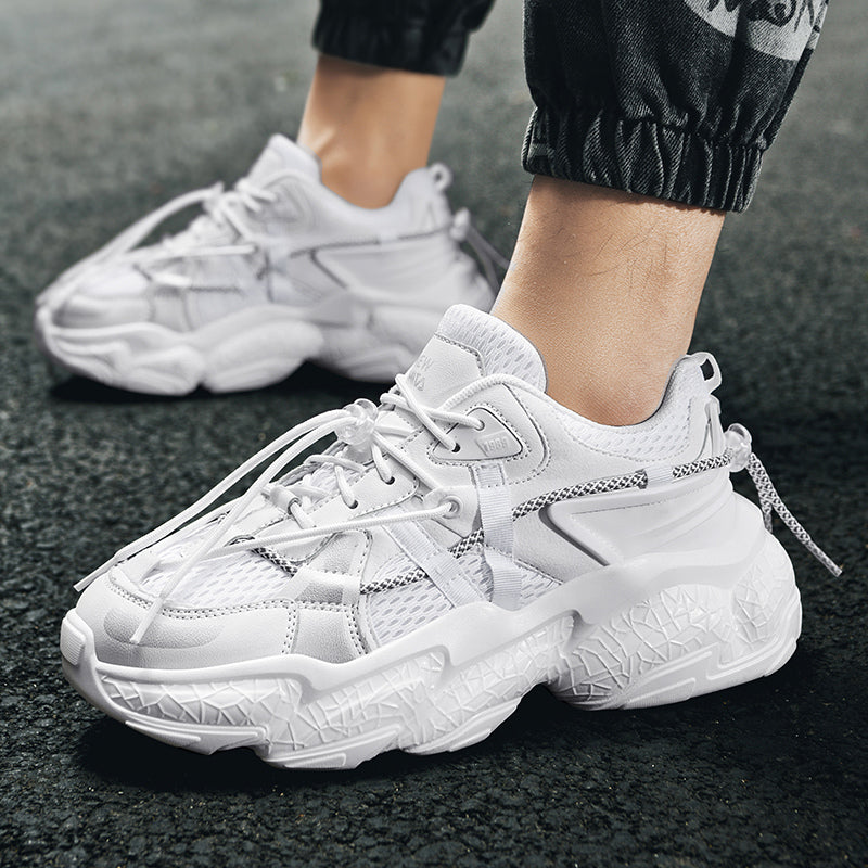 S100 White Urban Sneakers Niepce