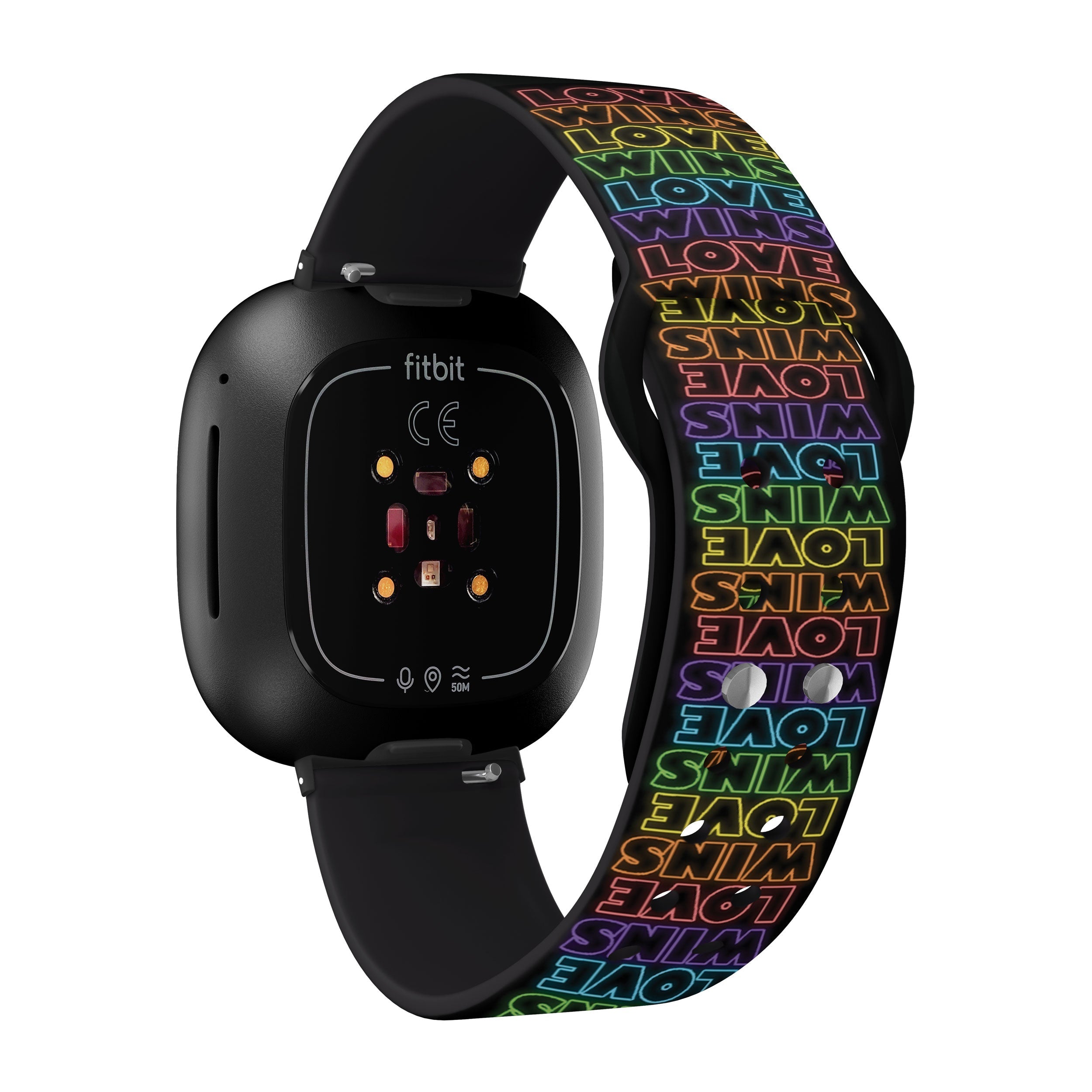 Pride HD Fitbit Versa 3 and Sense Watch Band Affinity Bands