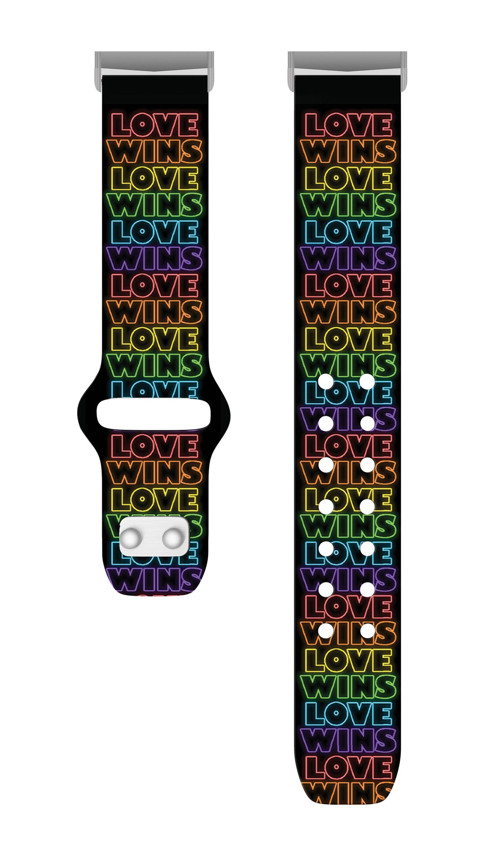 Pride HD Fitbit Versa 3 and Sense Watch Band Affinity Bands