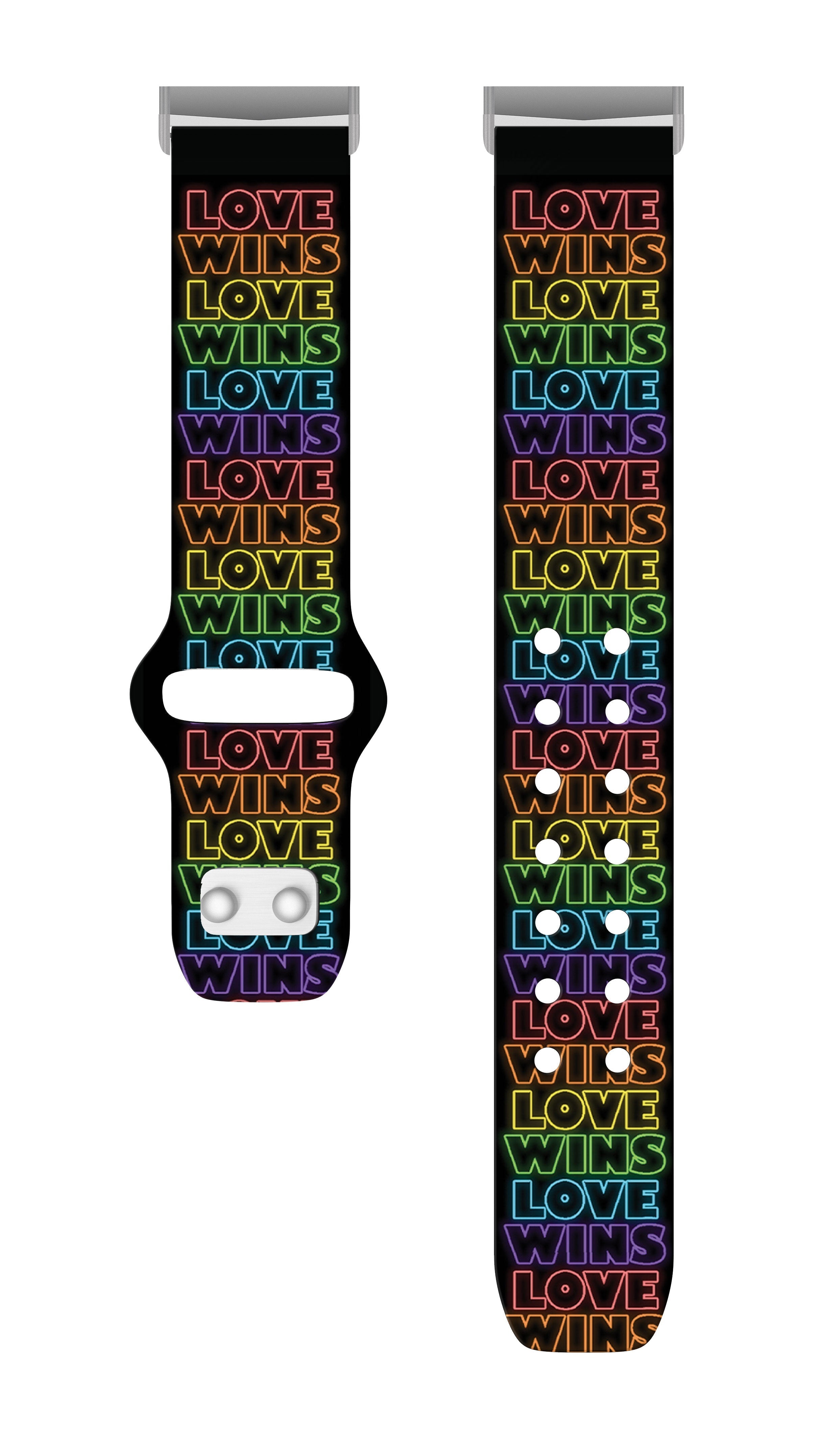 Pride HD Fitbit Versa 3 and Sense Watch Band Affinity Bands