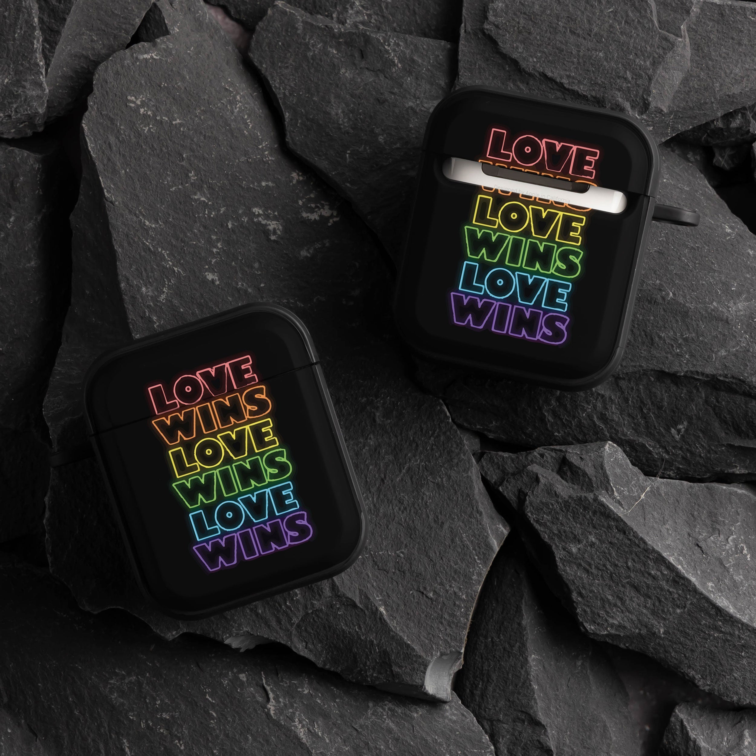 Pride HDX Case Cover Compatible with Apple AirPods Gen 1 & 2 Affinity Bands