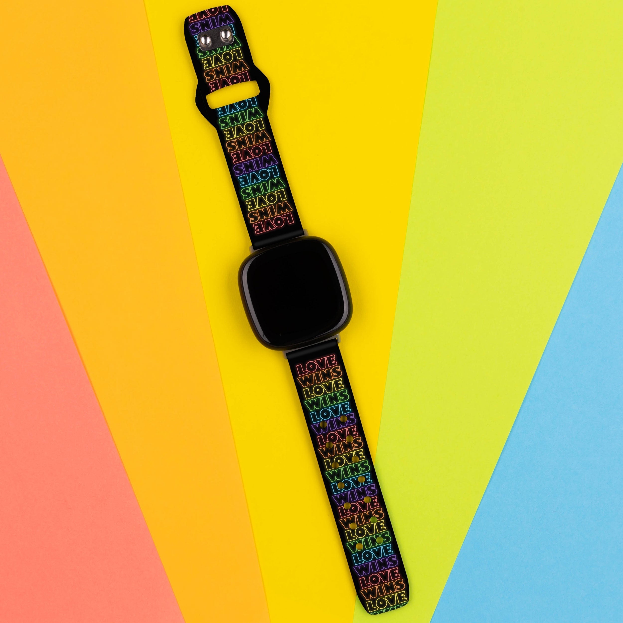 Pride HD Fitbit Versa 3 and Sense Watch Band Affinity Bands