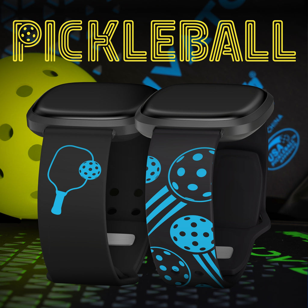 Pickleball HD Fitbit Versa 3 & Sense 1 Watch Band Affinity Bands