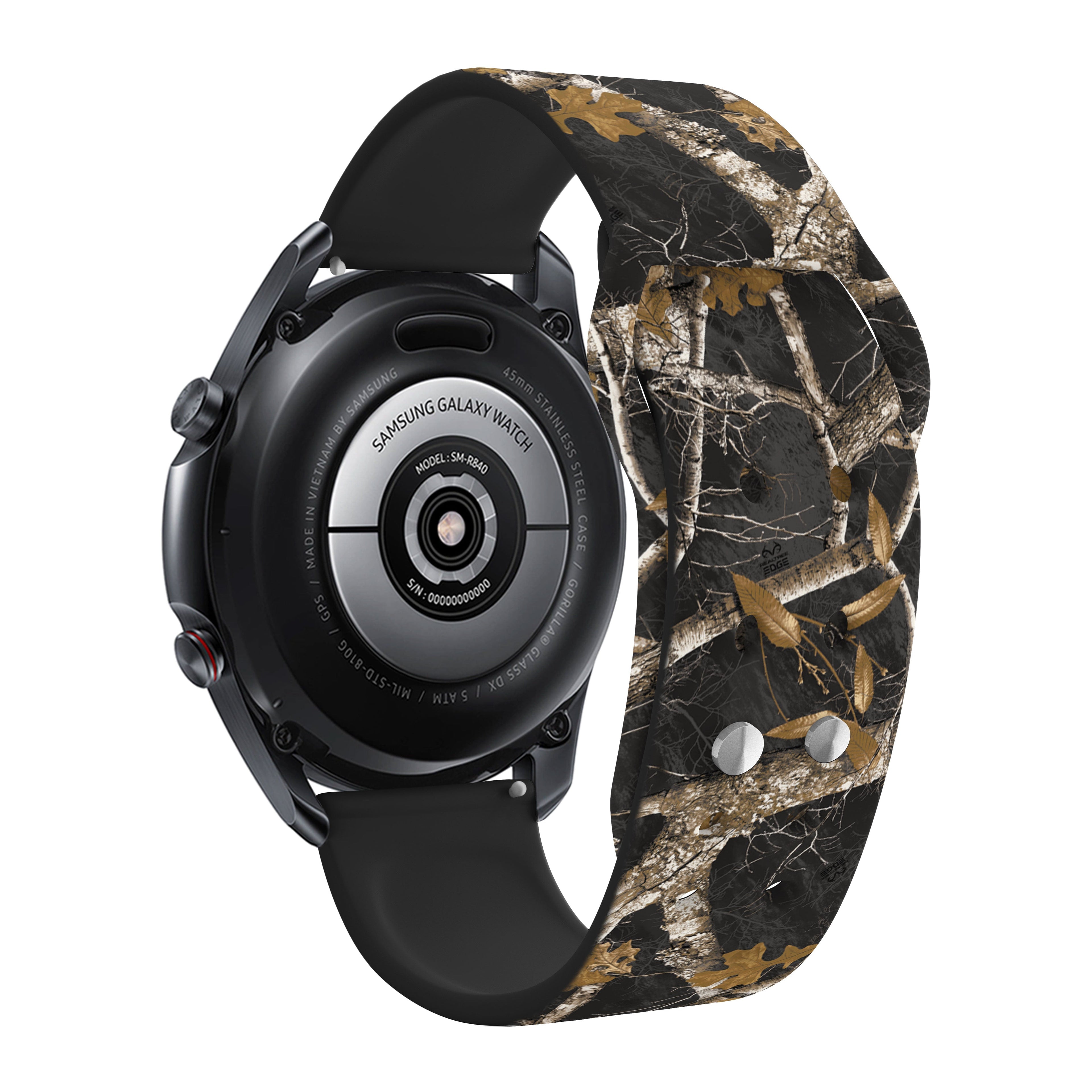Realtree Edge HD  Watchband for Samsung, Garmin, Fossil, and More for Samsung, Garmin, Fossil, and More Affinity Bands