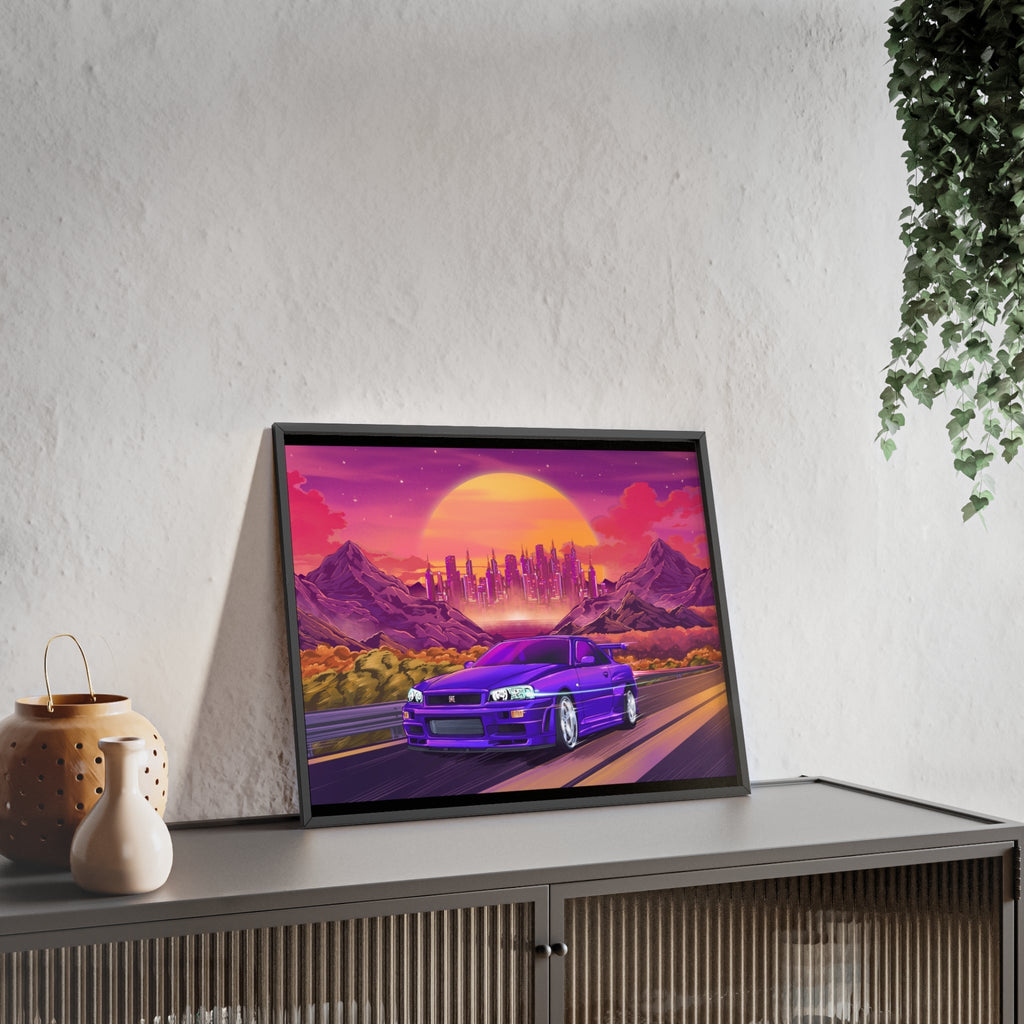 Nissan Skyline GT-R Poster Desksmith