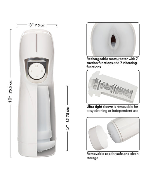Optimum Power Lifelike Pulsar Stroker Masturbator Adult Toy Box