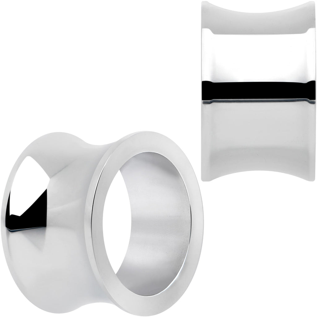 Hand Polished Thick Double Flare Tunnel Plug Set 6mm to 25mm BodyCandy