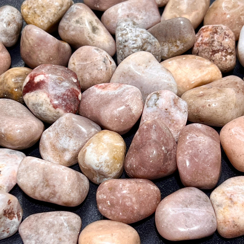 Pink Amethyst Crystal Tumbled Stones (By The Piece or Pound) Wholesale Amazing Crystals