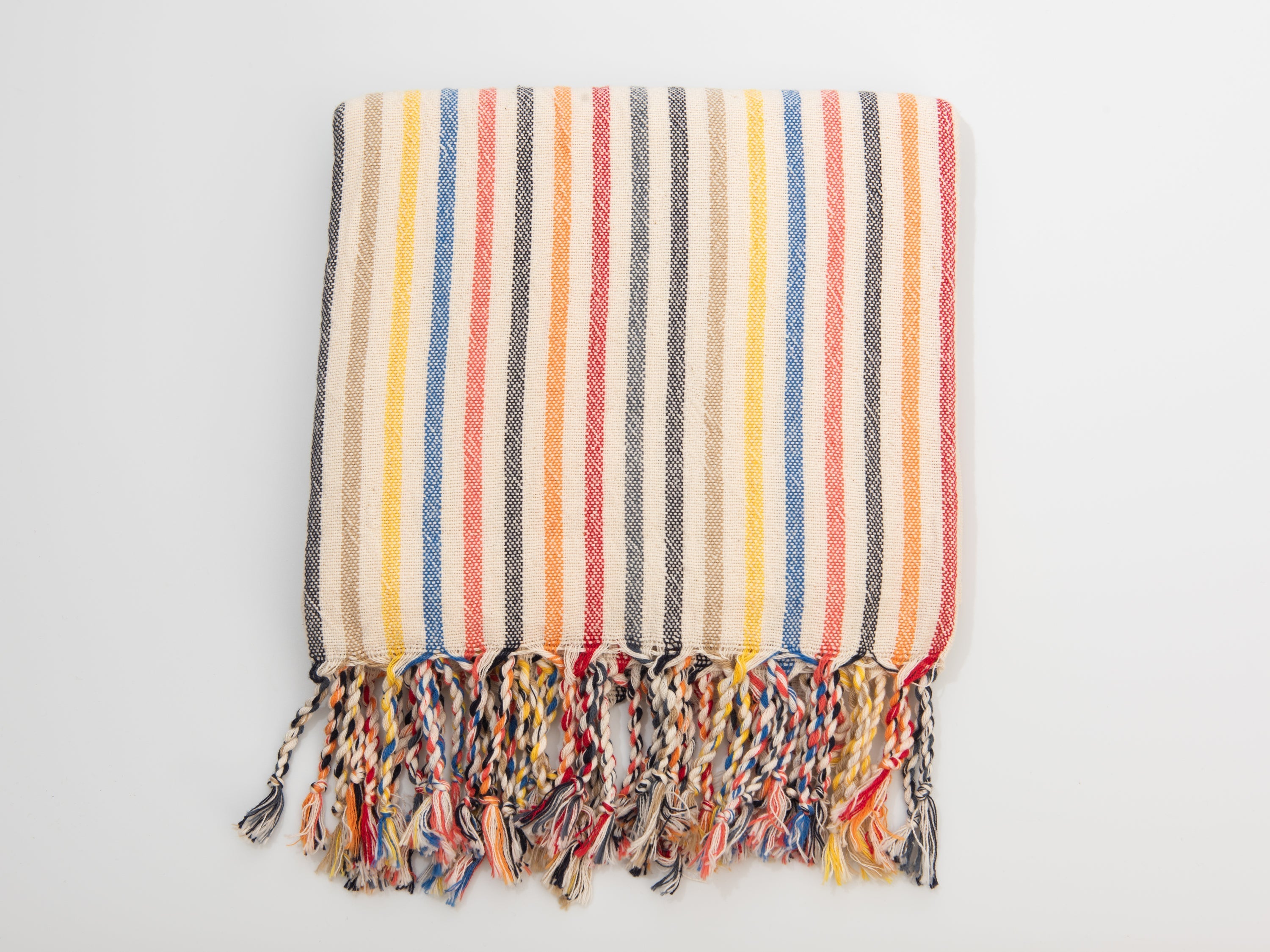 New Rainbow Linen Towel Eastern Woven