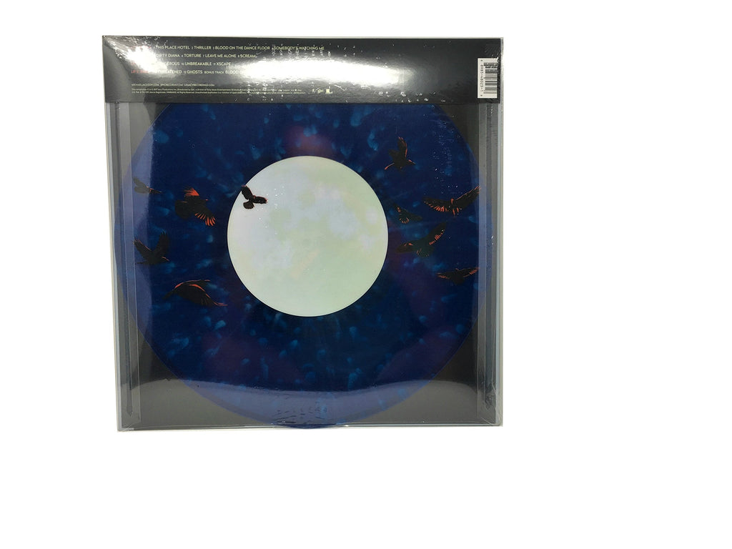 Michael Jackson - Scream (Limited Edition Blue Swirl and Glow in the Dark 2xLP) Pale Blue Dot Records