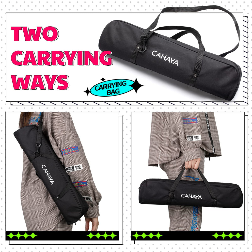 CAHAYA Melodica 32 Keys Double Tubes Mouthpiece Air Piano Keyboard Musical Instrument with Carrying Bag 32 Keys, Black, CY0050-1 MindFreakArtistry