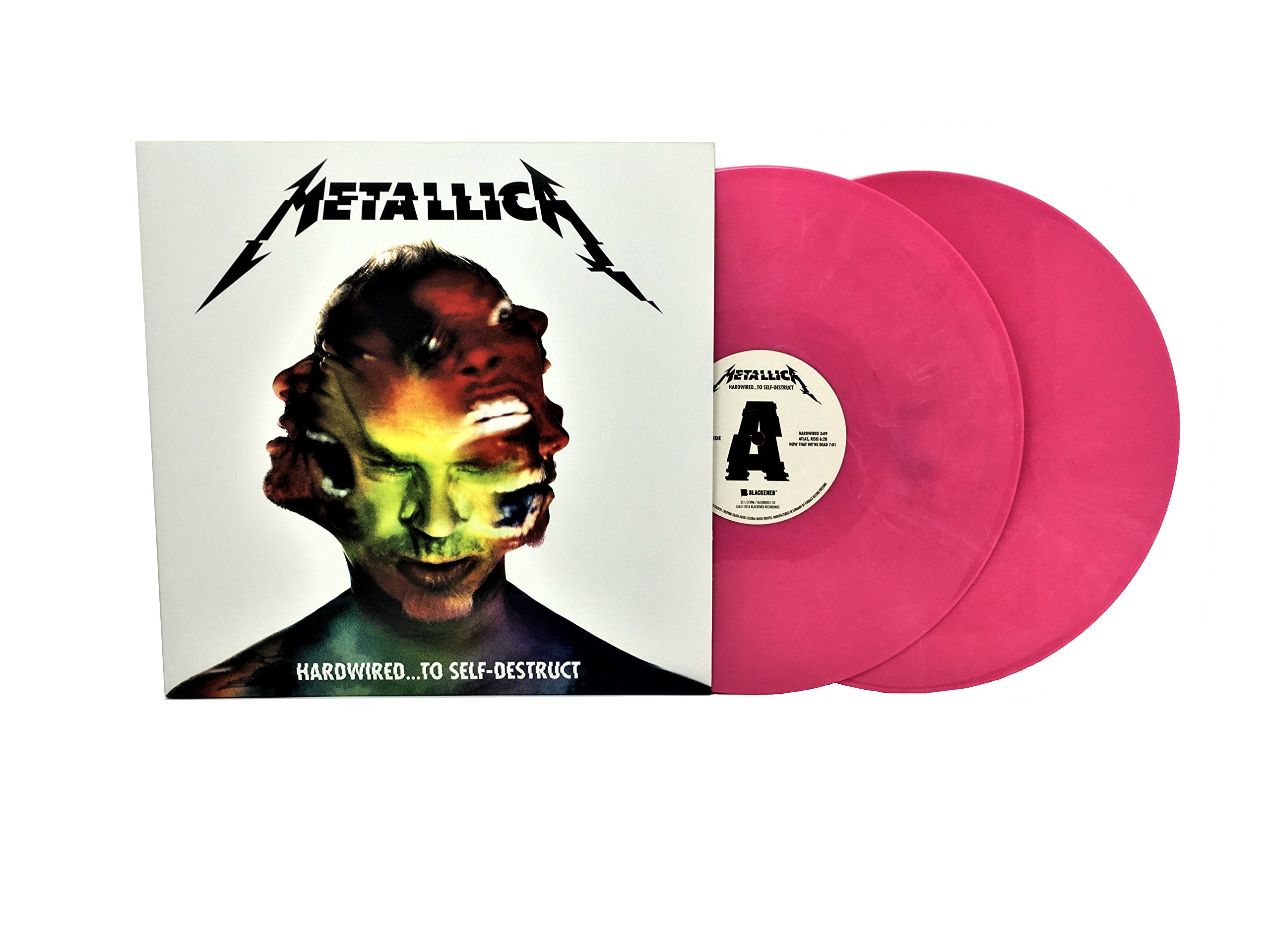 Metallica - Hardwired...To Self-Destruct (Limited Edition Pink Colored Vinyl) Pale Blue Dot Records