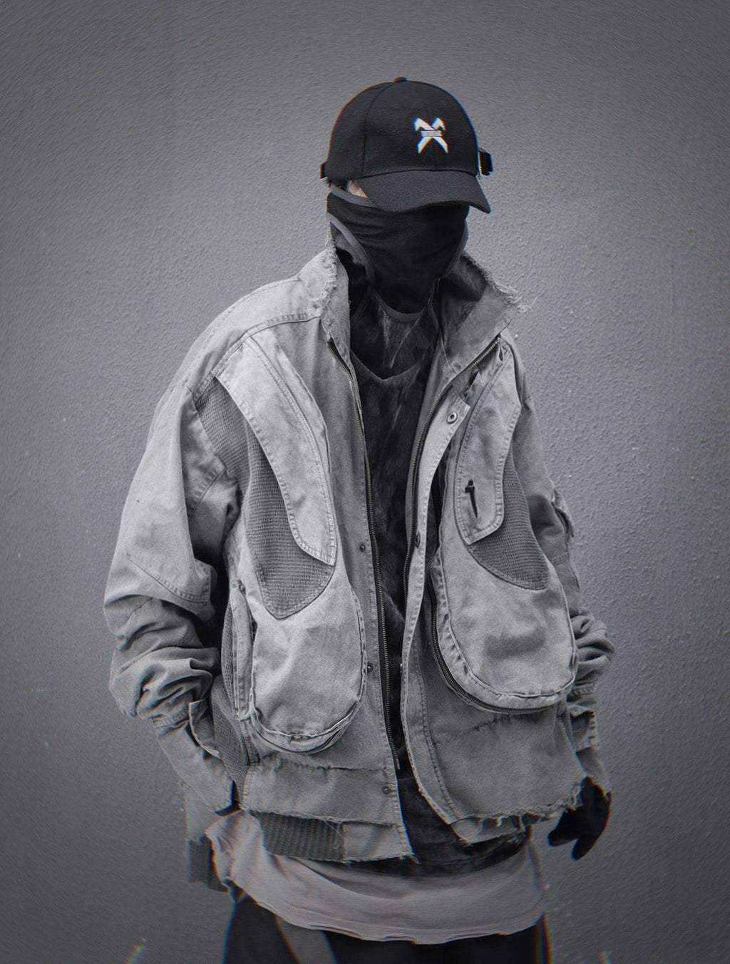 HiJ41 Grey Cyber IX Jacket Niepce