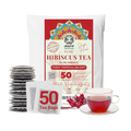 Hibiscus Tea Bags – 50 Count | Caffeine-Free Herbal Tea Akshit
