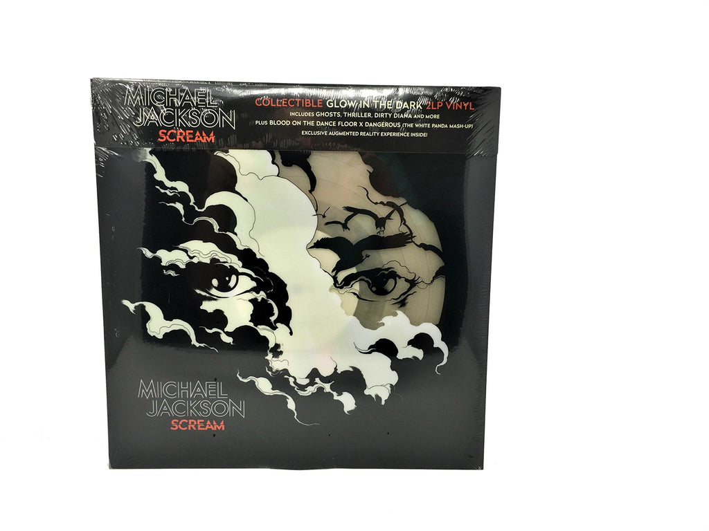 Michael Jackson - Scream (Limited Edition Blue Swirl and Glow in the Dark 2xLP) Pale Blue Dot Records