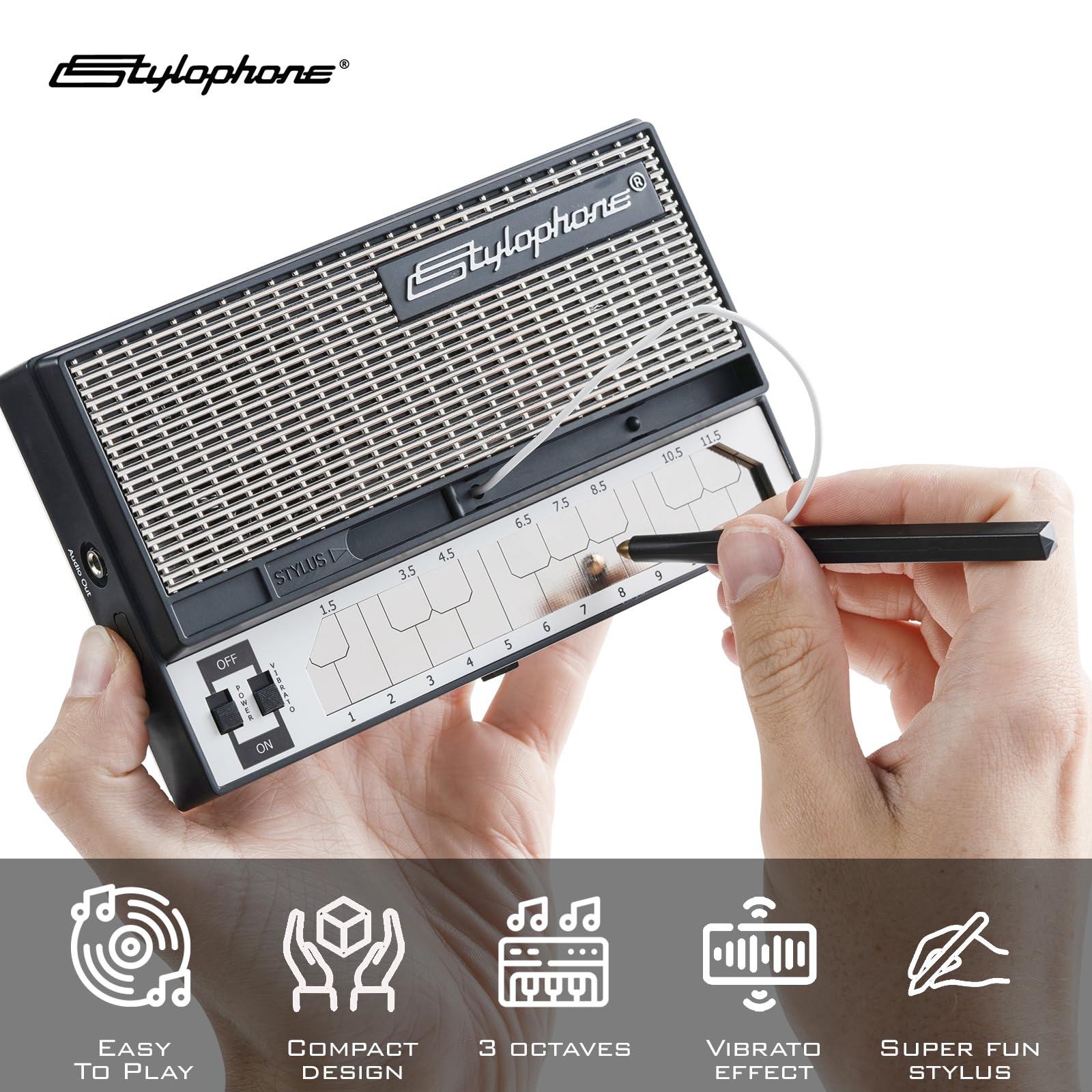 Stylophone The Original Pocket Electronic Synthesizer | Synth Musical Instrument | Synthesizer Keyboard | Stylophone Instrument Synth MindFreakArtistry