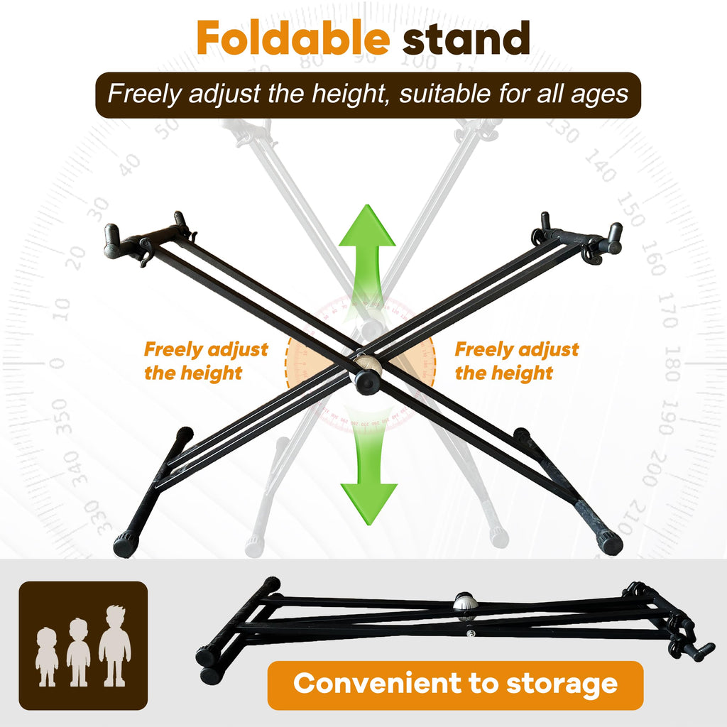 37 Note Xylophone Professional Wooden Glockenspiel Xylophone With Height Adjustable Stand,4 Mallets,Hand Bell and Carry Bag (40.6 inch) MindFreakArtistry