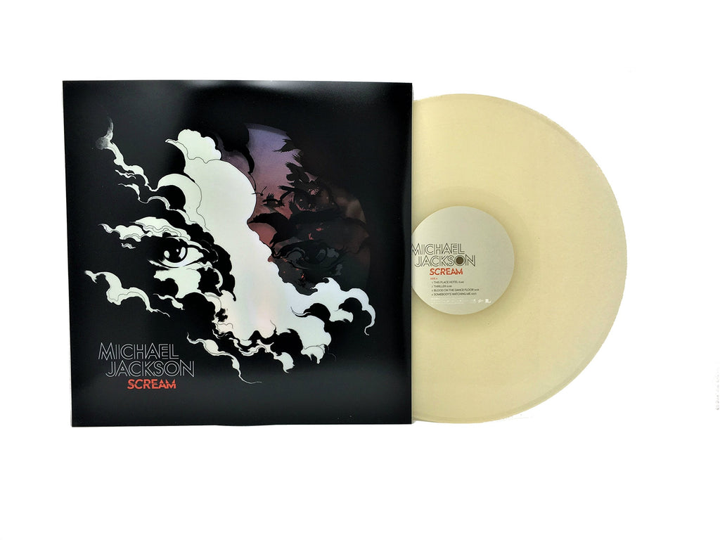 Michael Jackson - Scream (Limited Edition Blue Swirl and Glow in the Dark 2xLP) Pale Blue Dot Records