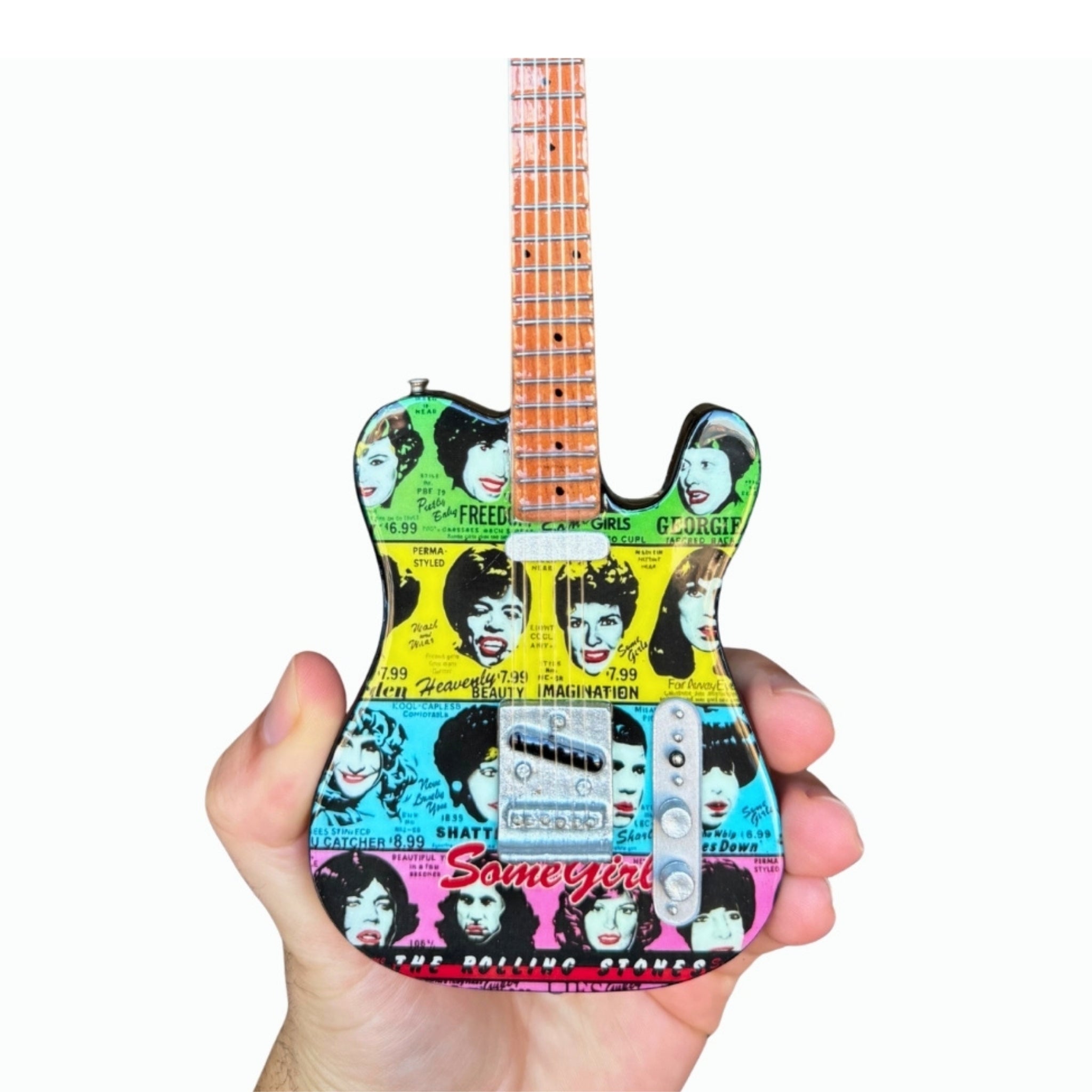 The Rolling Stones "Some Girls" Mini Axe The Mini Axe