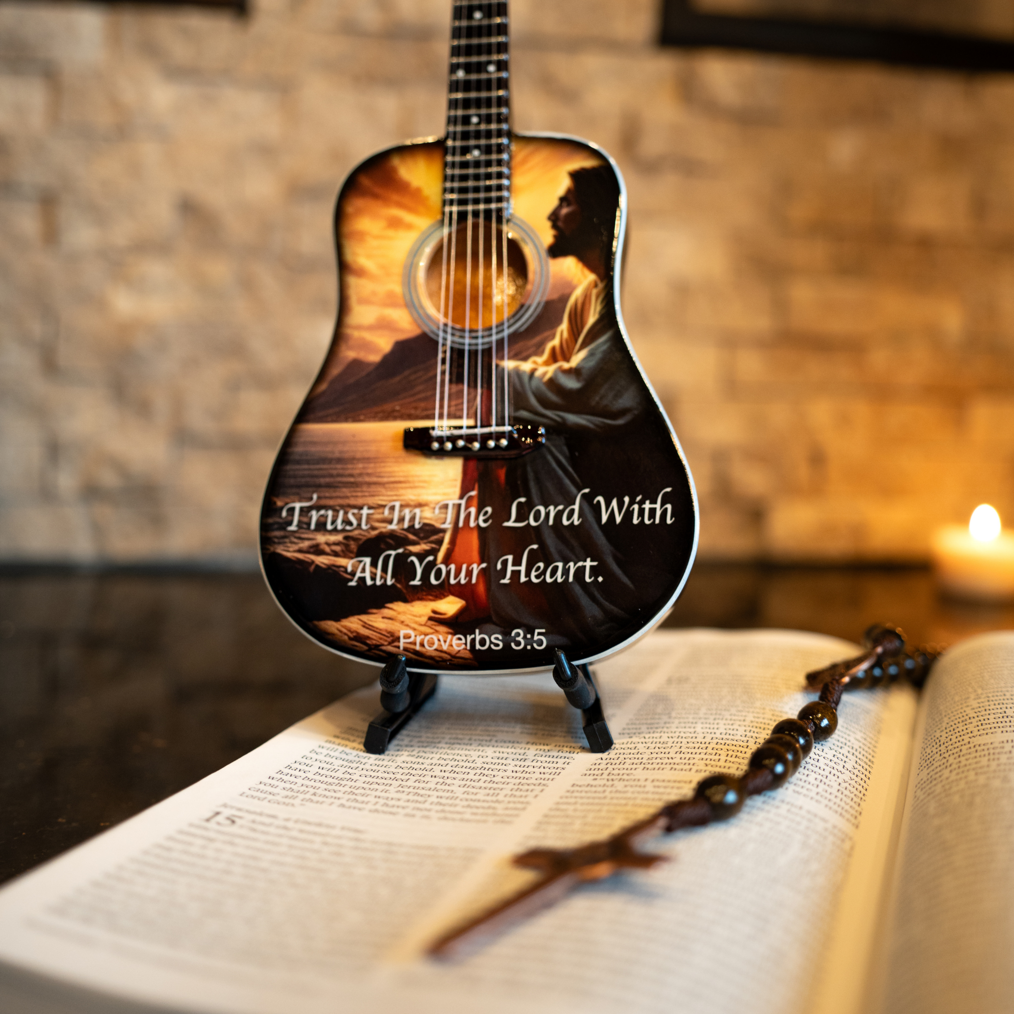 Proverbs 3:5 Mini Axe The Mini Axe