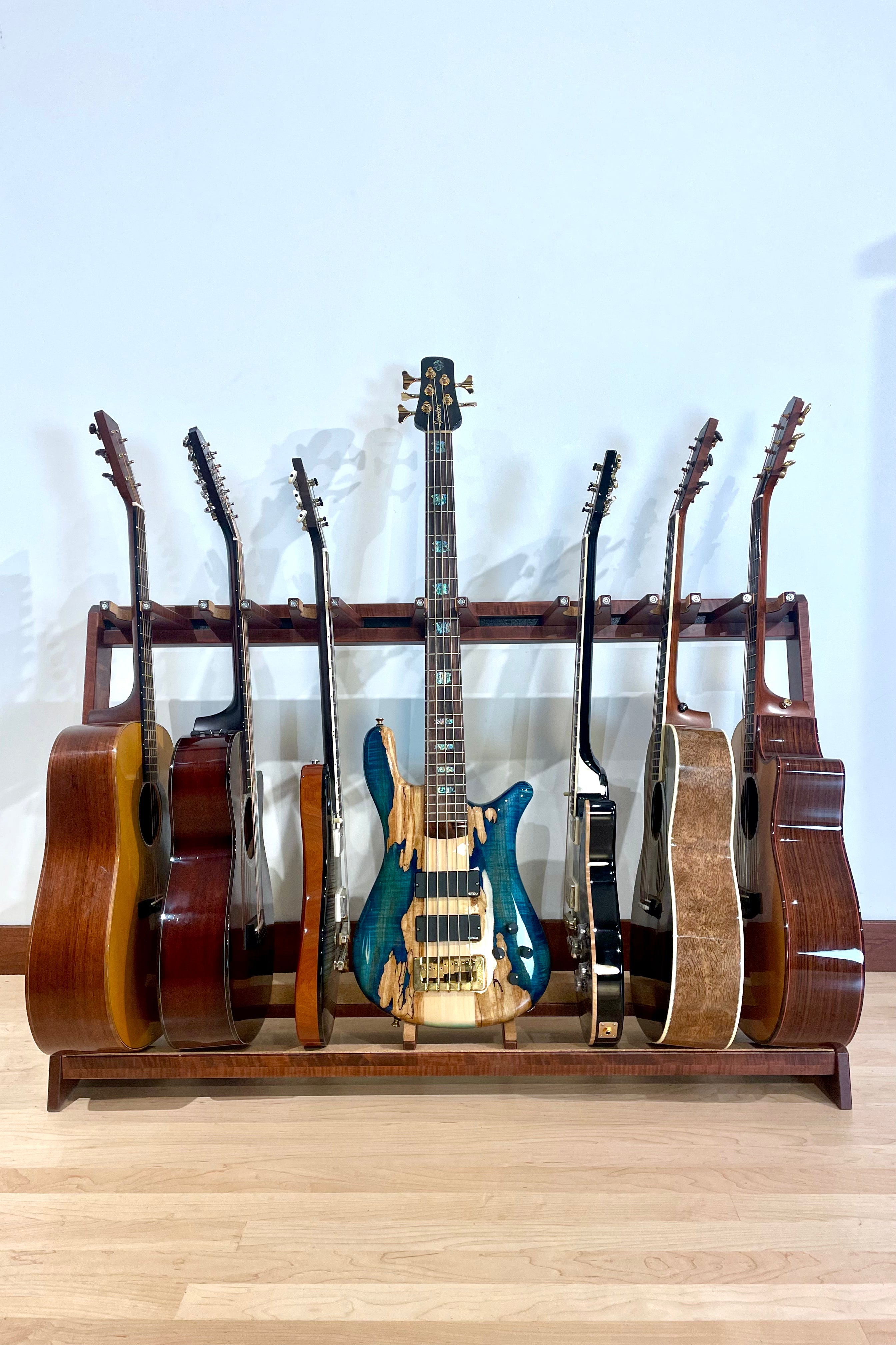 Traditional StringRack - Flamed Maple - Acres Acoustic Remedy Cases