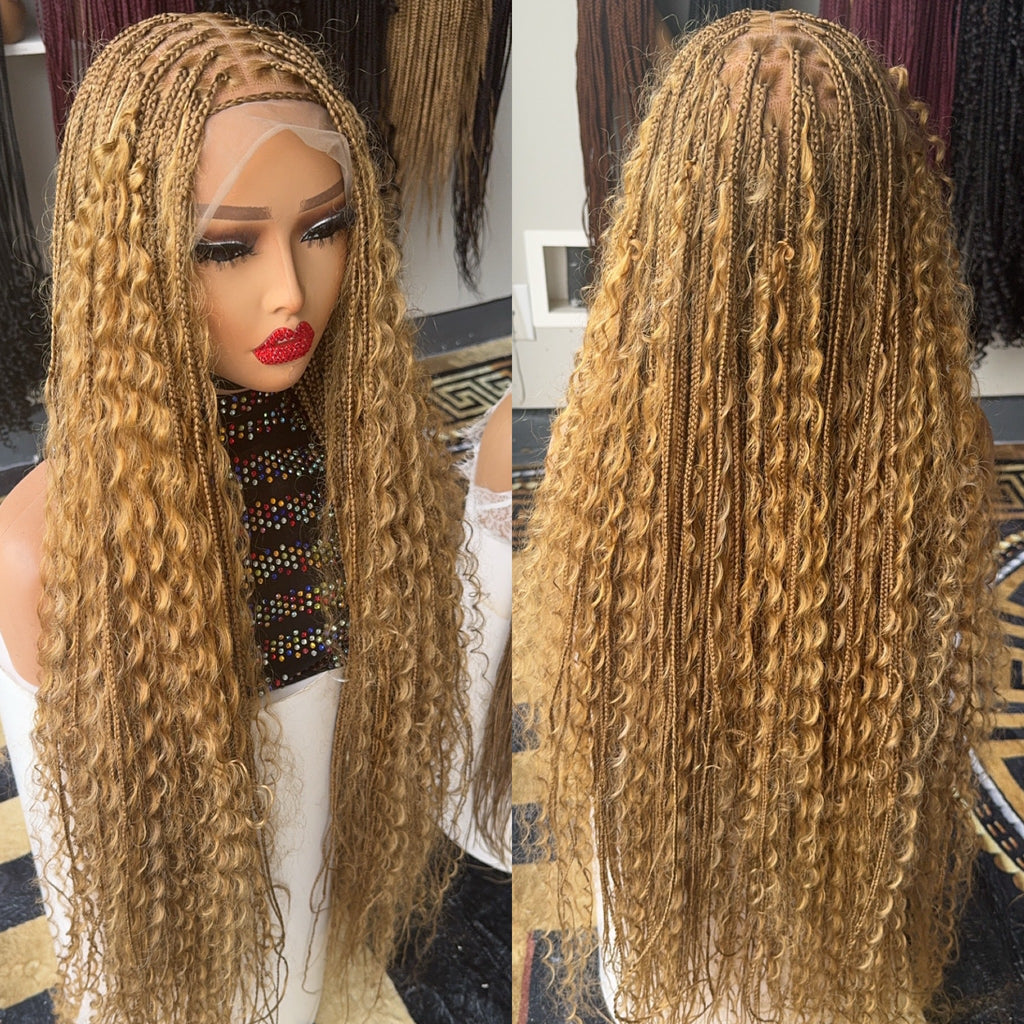 BOHO Knotless Braided wig HOL stores