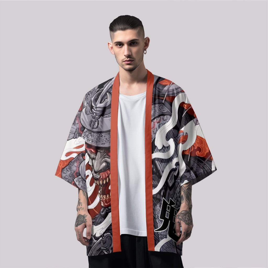 K19 Red Samurai Kimono Niepce