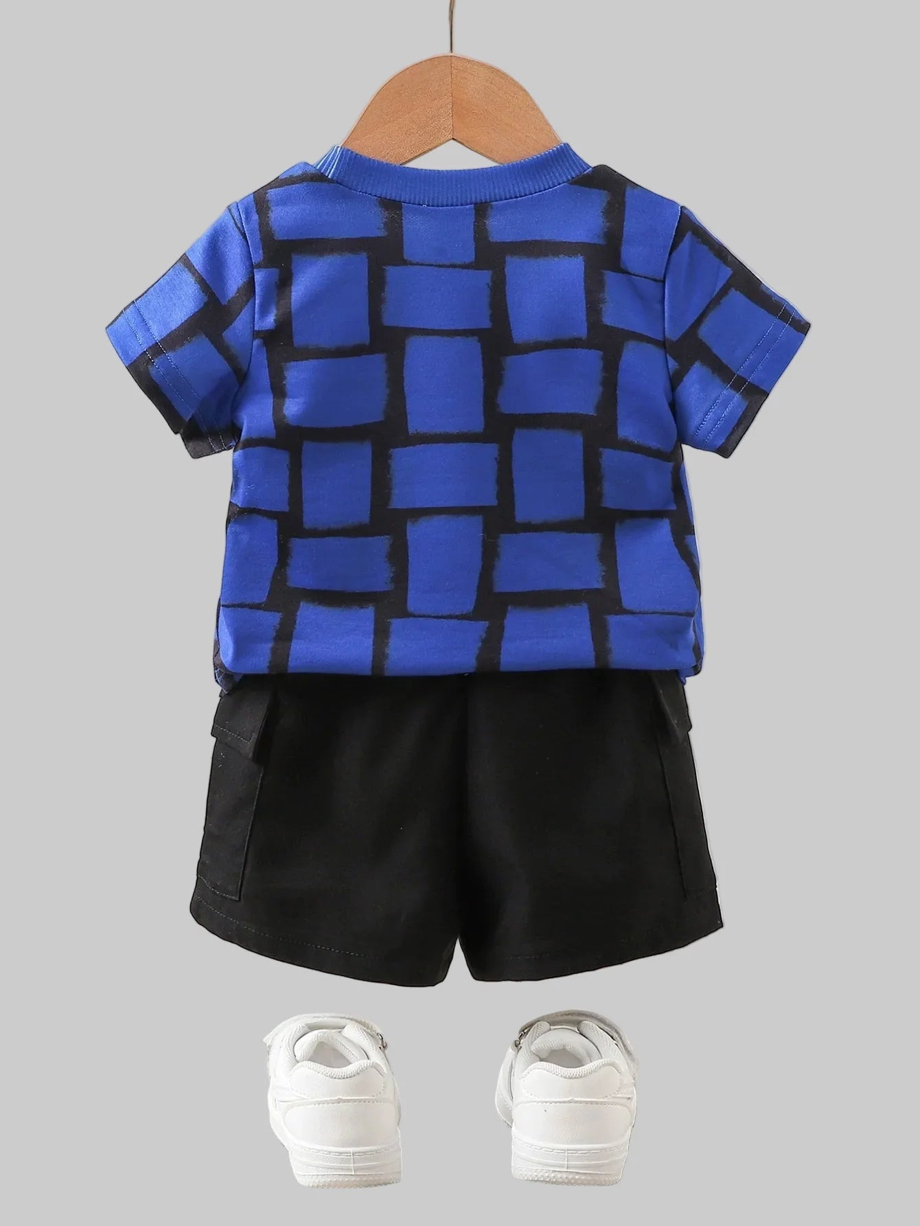 Baby and Toddler Boys Printed Short Sleeve Tee and Shorts Set NicholesGifts