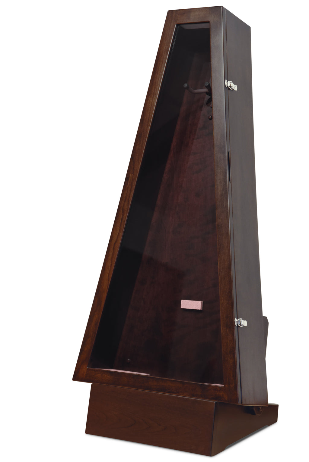 ClimaStand Triangle Humidor with Base - Cherry with Onyx Stain Acoustic Remedy Cases
