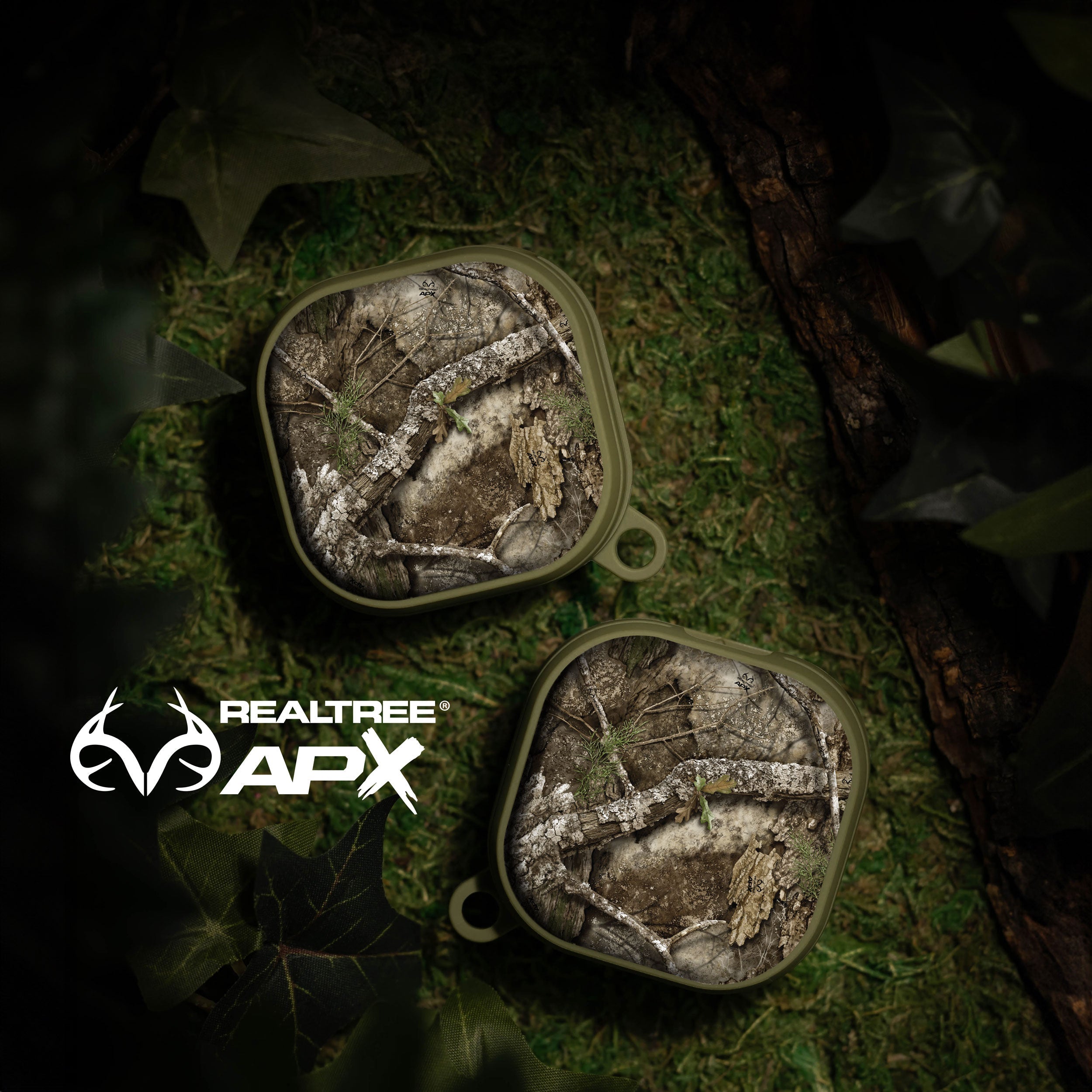 Realtree APX HDX Samsung Galaxy Buds Pro & Buds Live Case Cover Affinity Bands