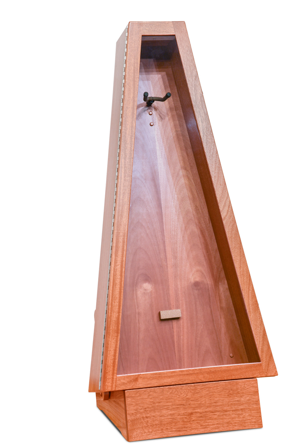 ClimaStand Triangle Humidor with Base - African Mahogany Acoustic Remedy Cases