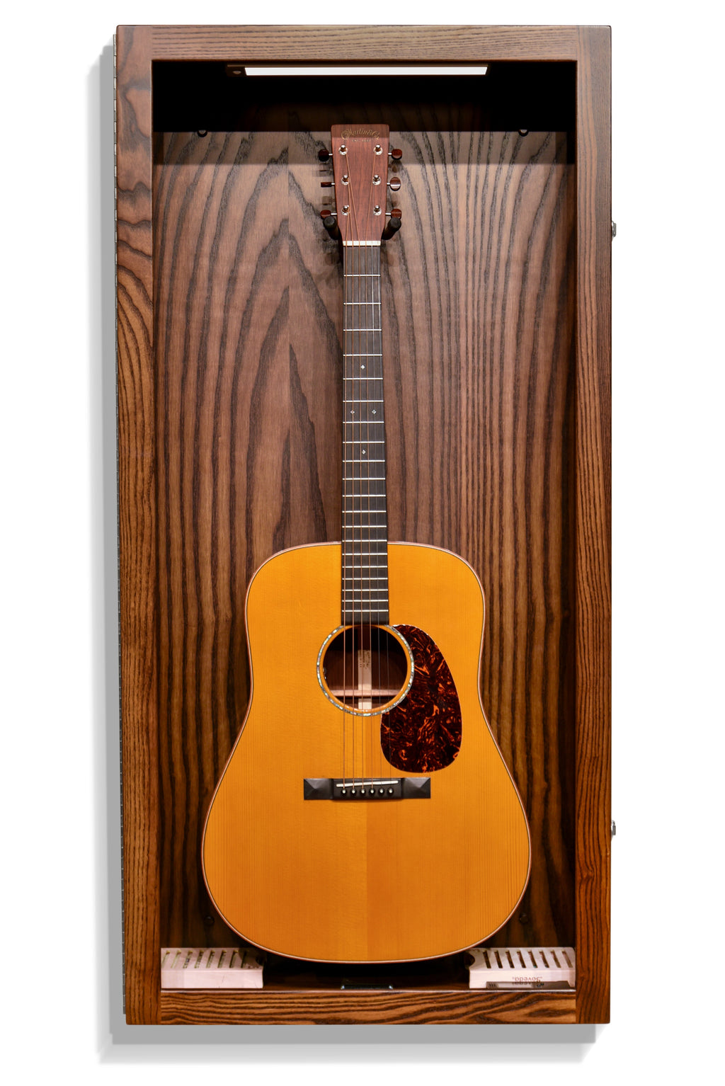 ClimaCase Rectangle Humidor - Northern White Ash with Rich Tobacco Stain Acoustic Remedy Cases