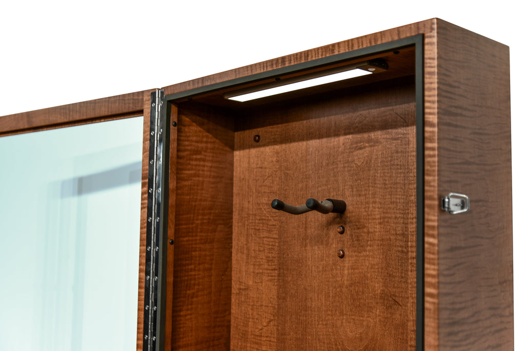 ClimaCase Rectangle Humidor - Flamed Maple with Boston Stain Acoustic Remedy Cases