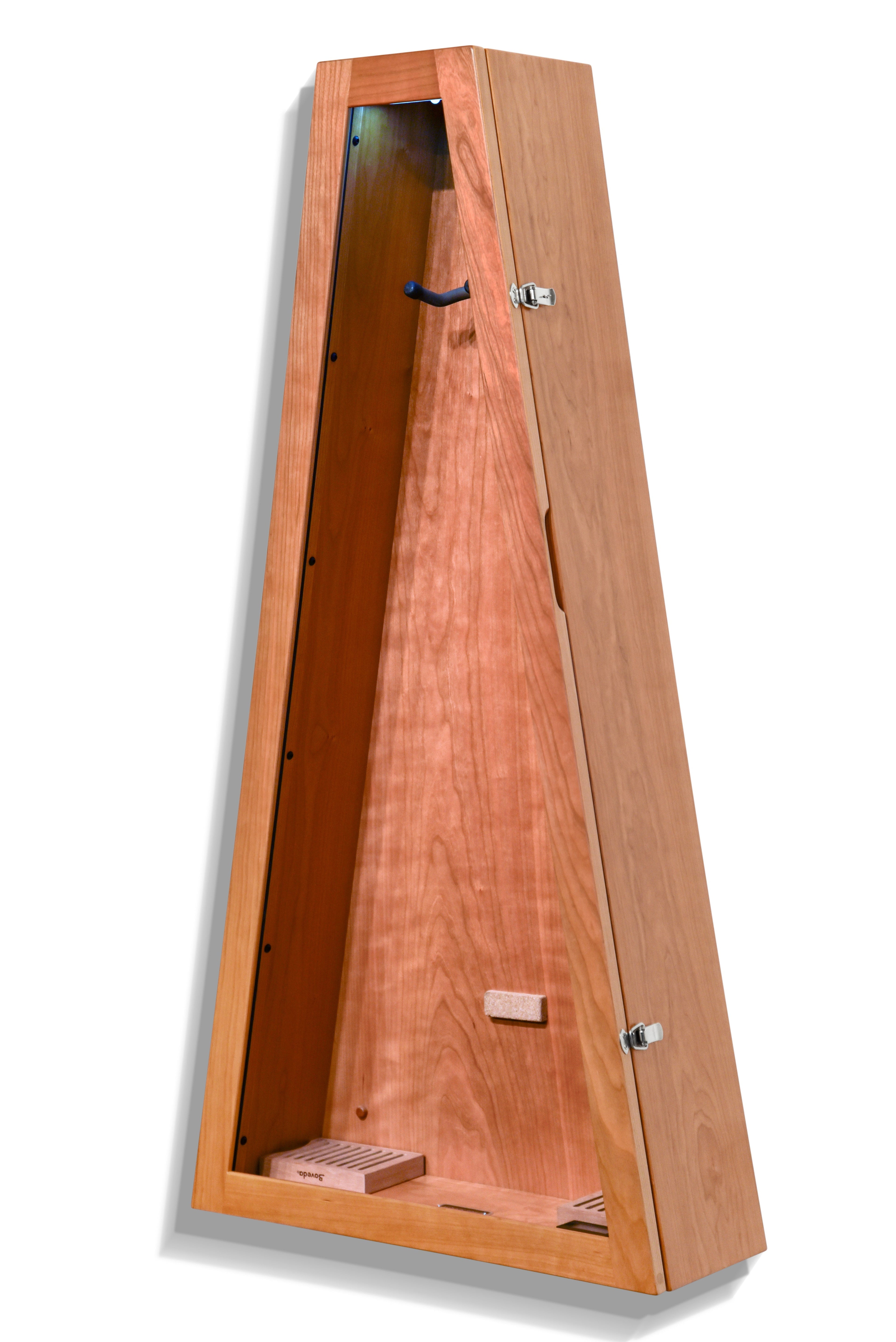 ClimaCase Triangle Humidor - Cherry Acoustic Remedy Cases