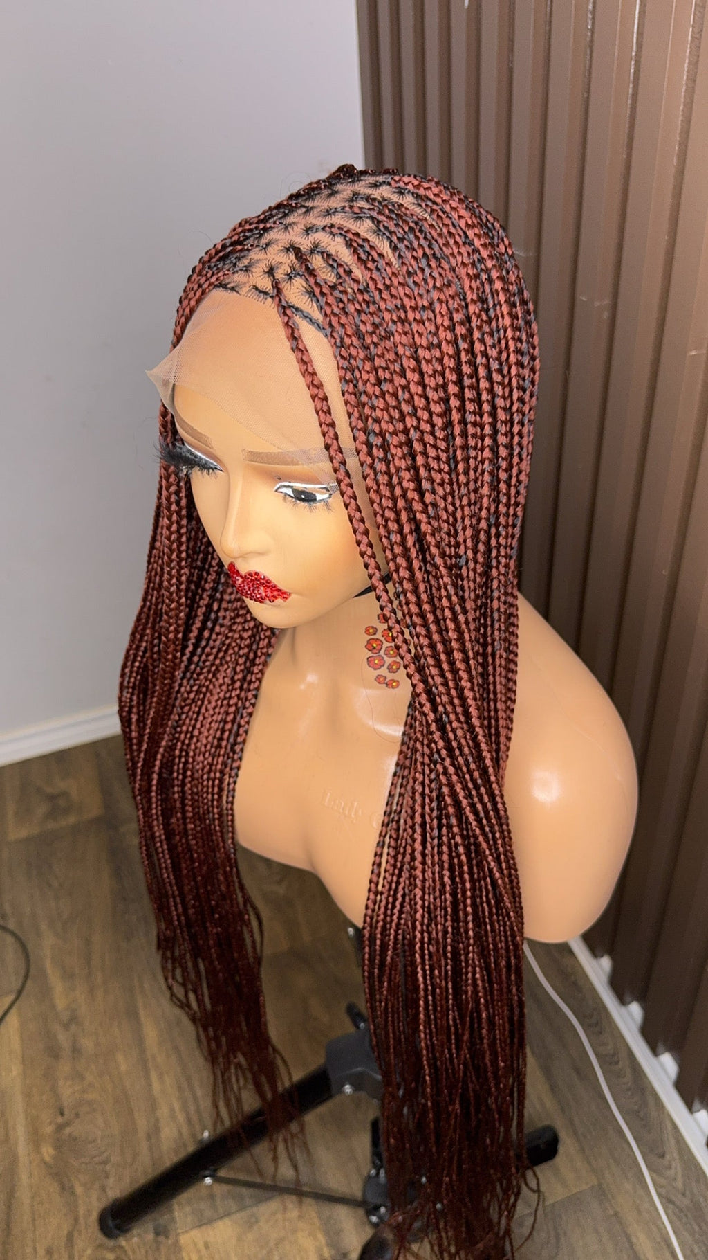 Color 350 knotless braided wig HOL stores