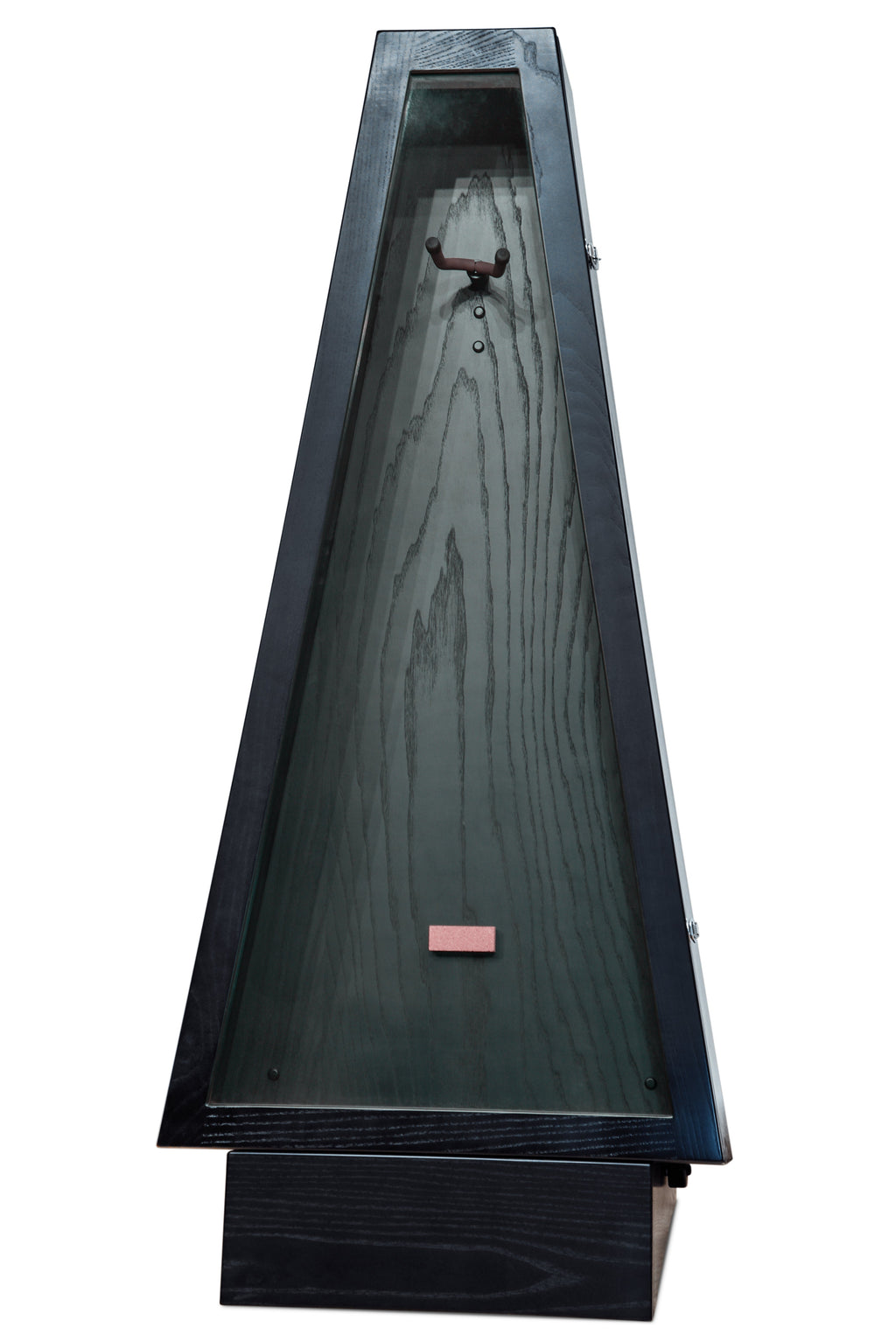 ClimaStand Triangle Humidor with Base - Northern White Ash with Piano Black Acoustic Remedy Cases