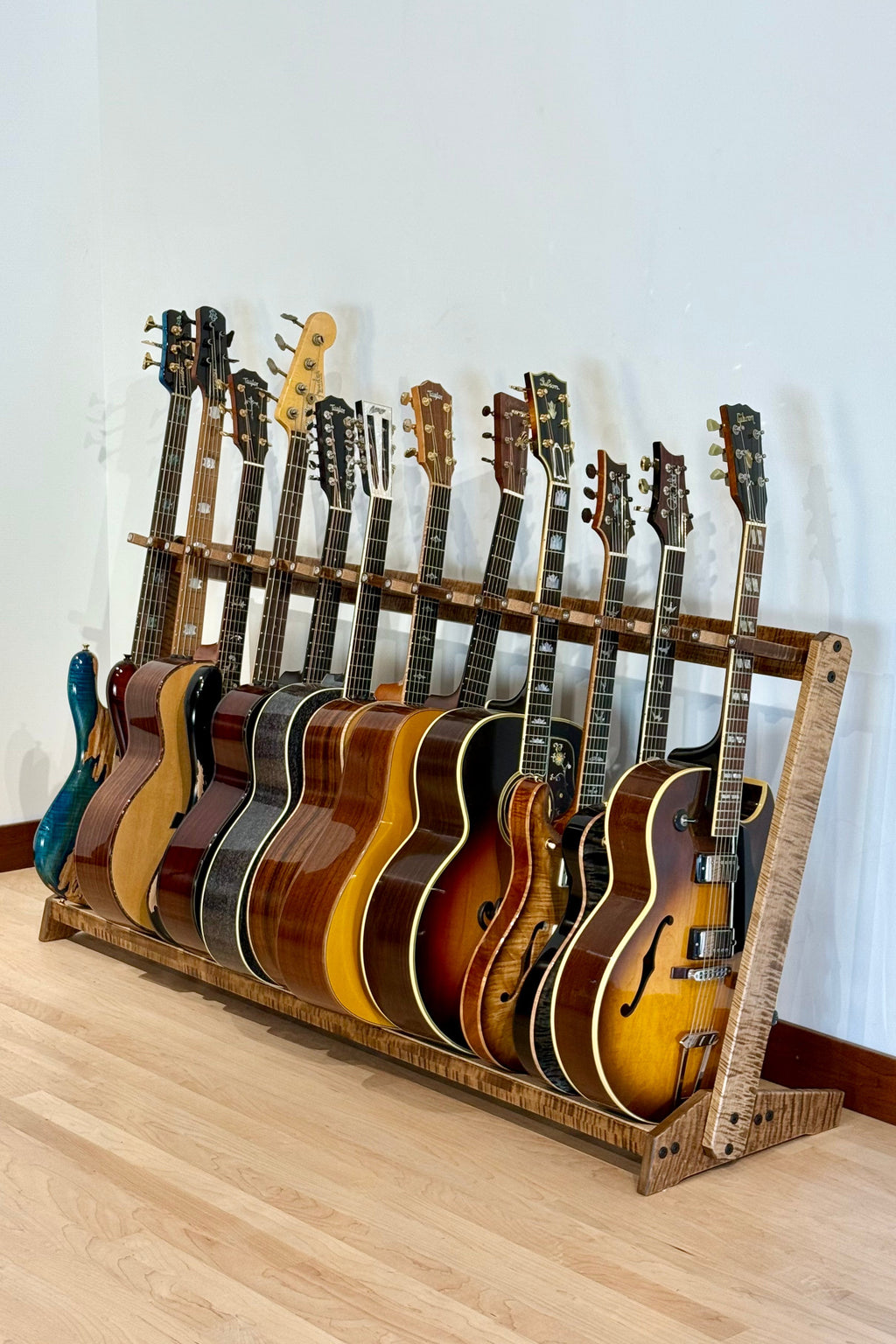 Grand StringRack - Flamed Maple - Provincial Acoustic Remedy Cases