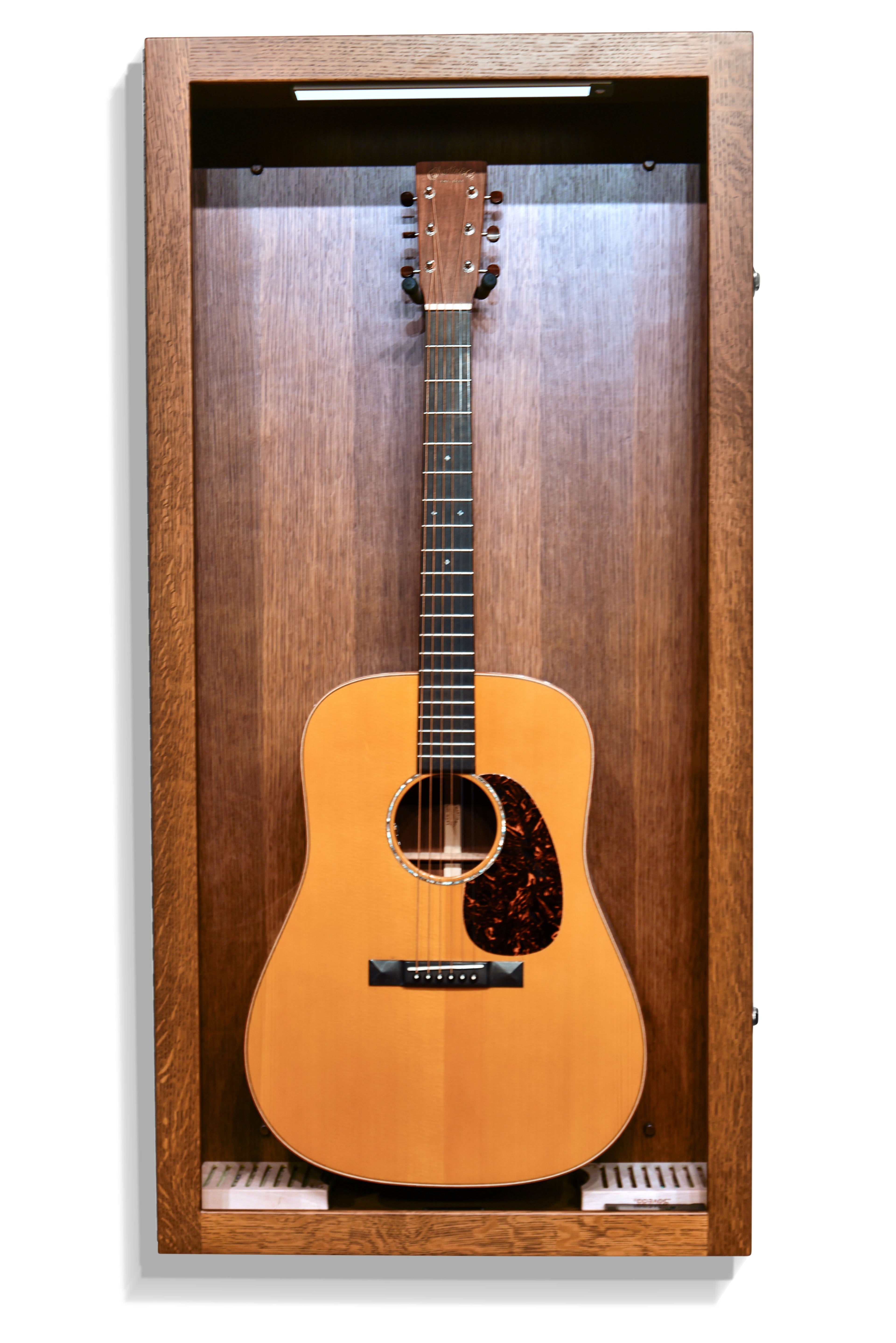 ClimaCase Rectangle Humidor - Quartersawn White Oak with Boston Stain Acoustic Remedy Cases