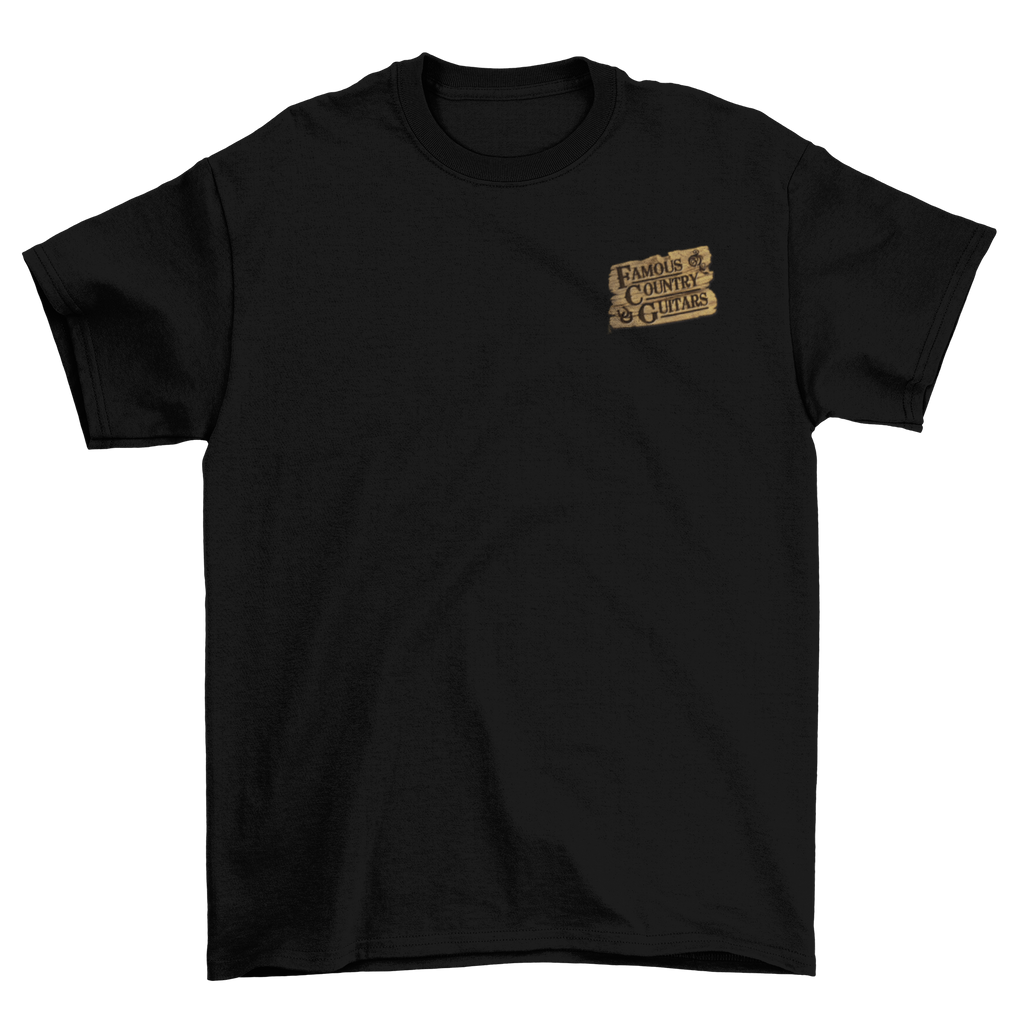 Famous Country Guitars Design T-Shirt Taboo