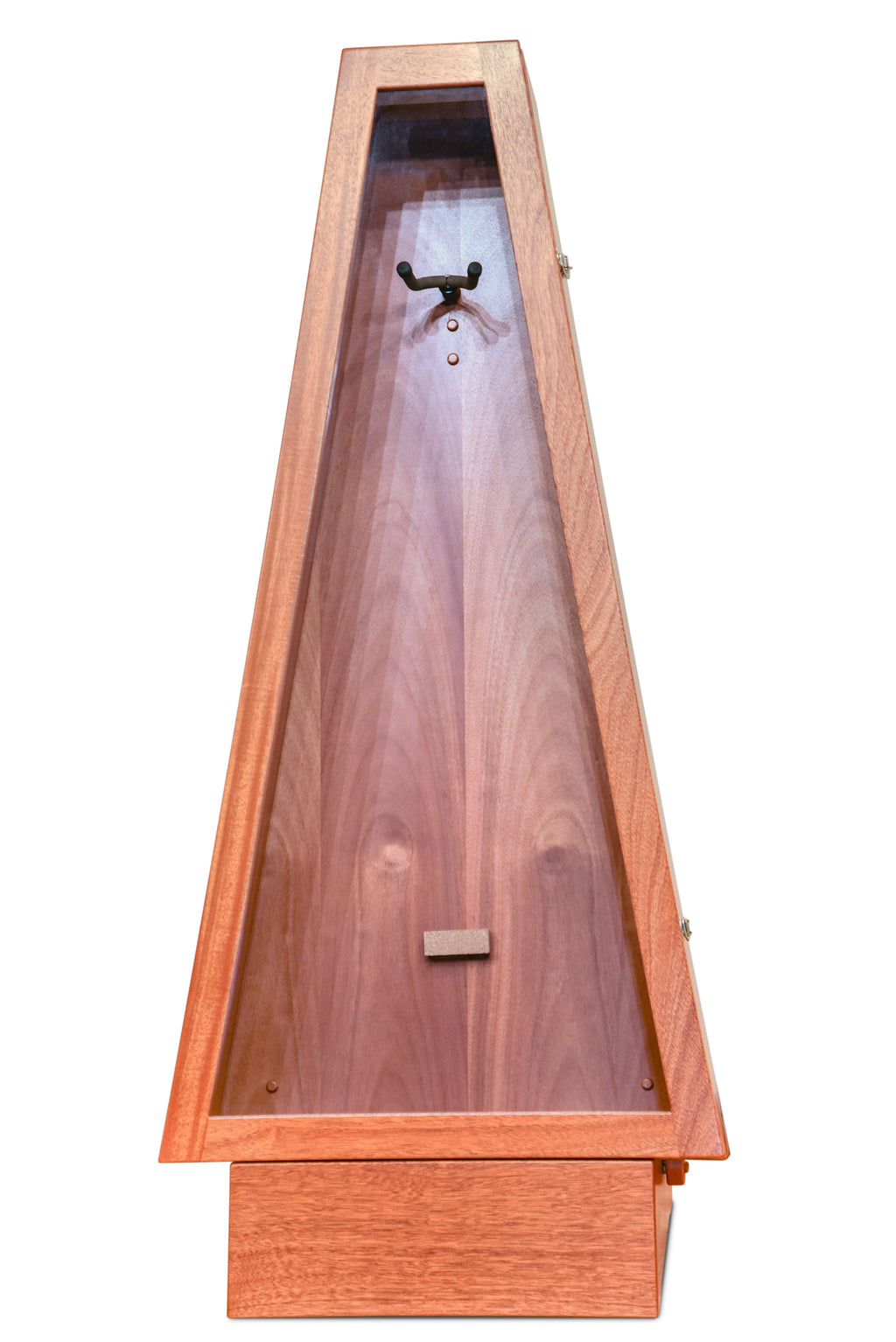 ClimaStand Triangle Humidor with Base - African Mahogany Acoustic Remedy Cases