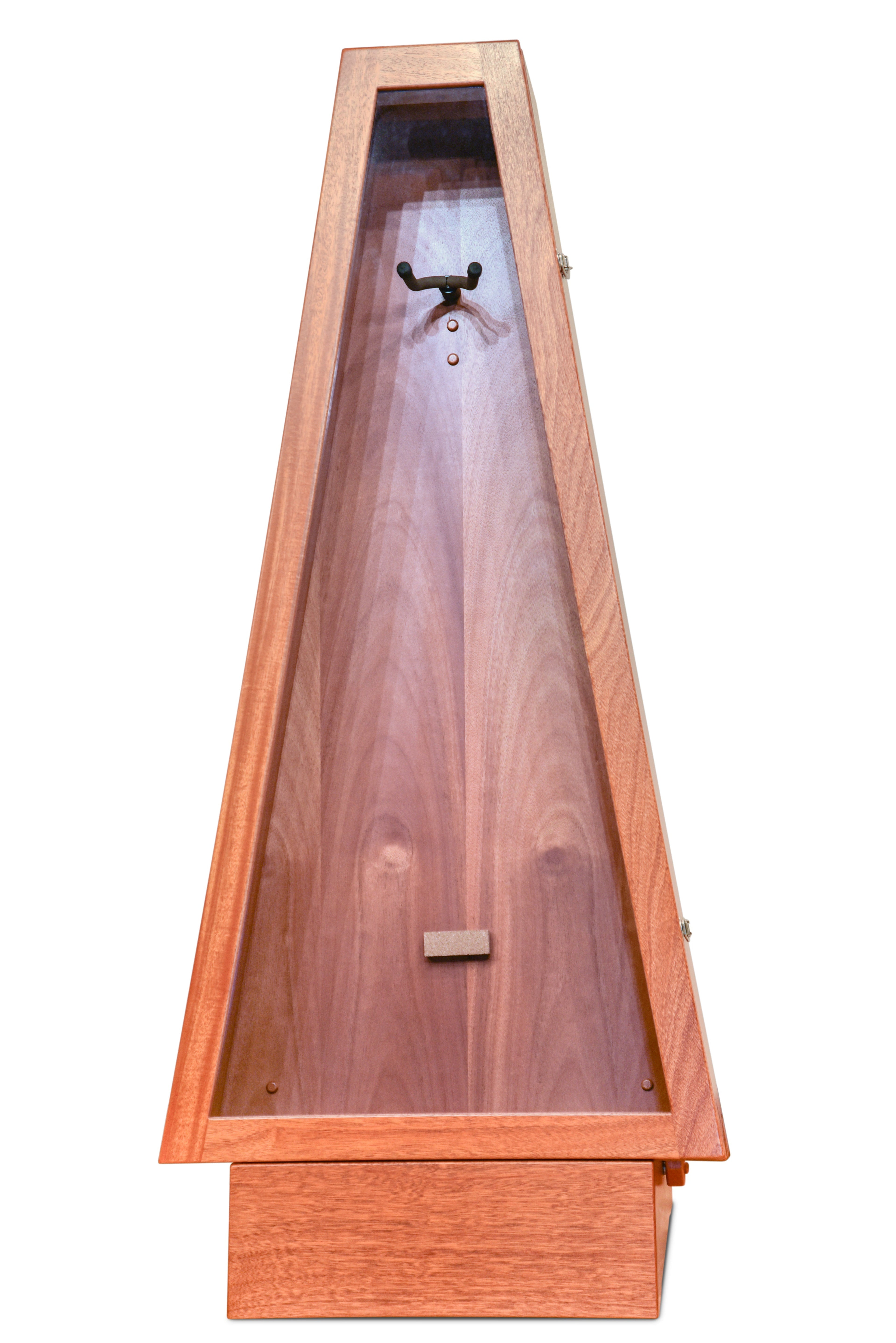 ClimaStand Triangle Humidor with Base - African Mahogany Acoustic Remedy Cases