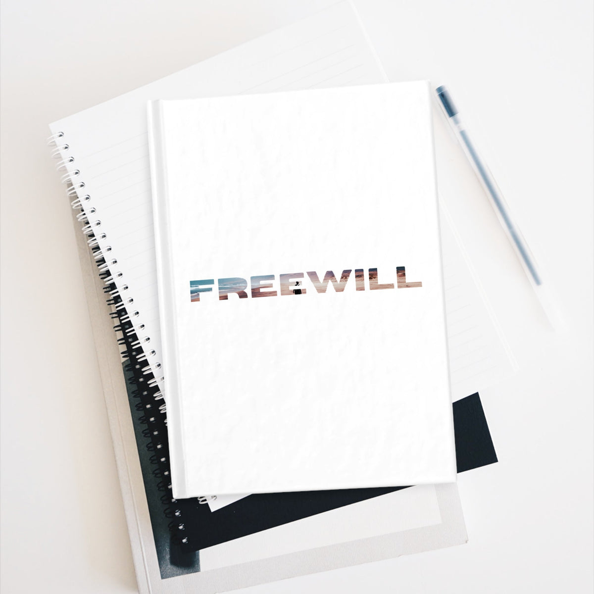 Freewill Life Inspirational Blank Journal Desksmith