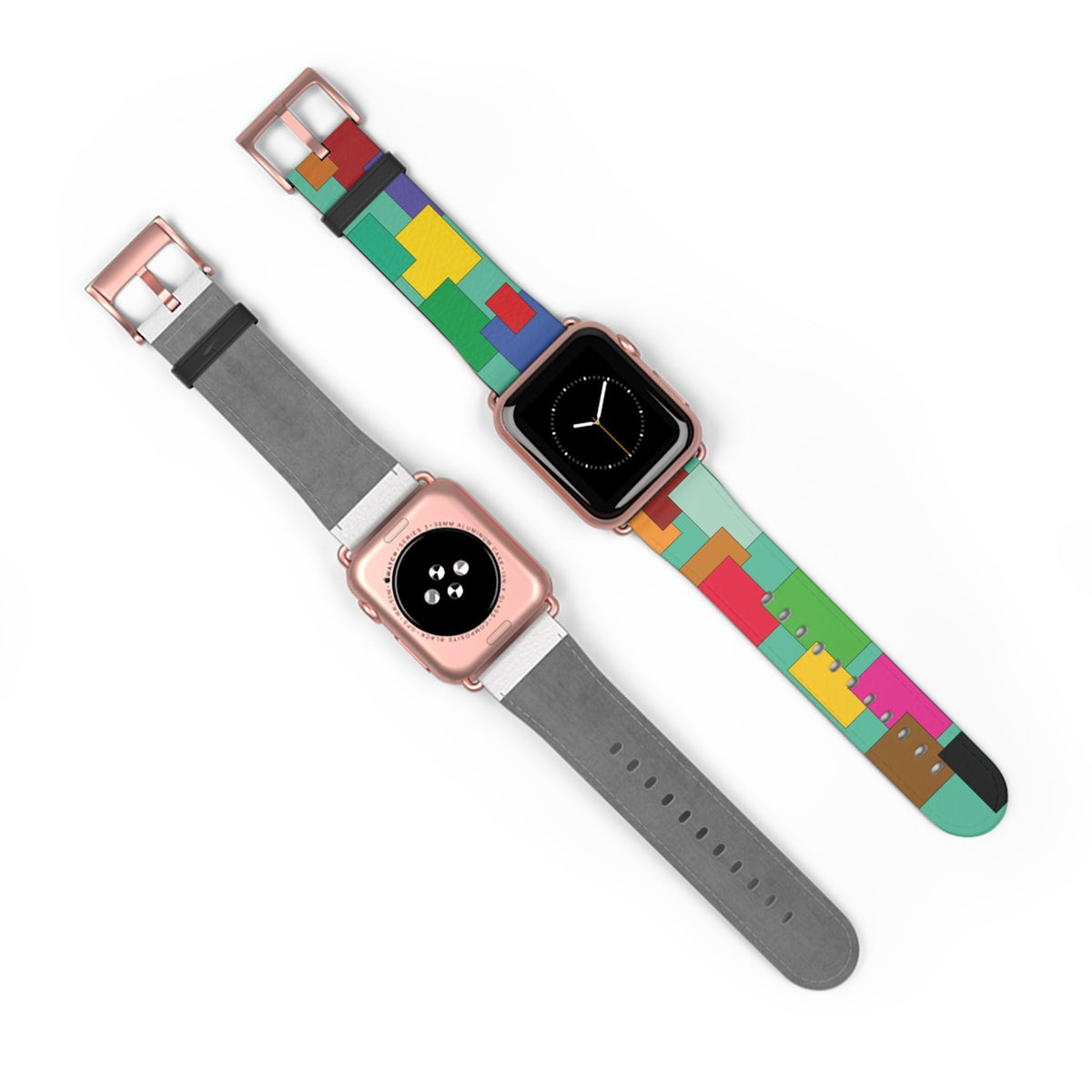 Squares and Rectangles Watch Band Desksmith