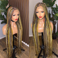 Multi color knotless braids HOL stores