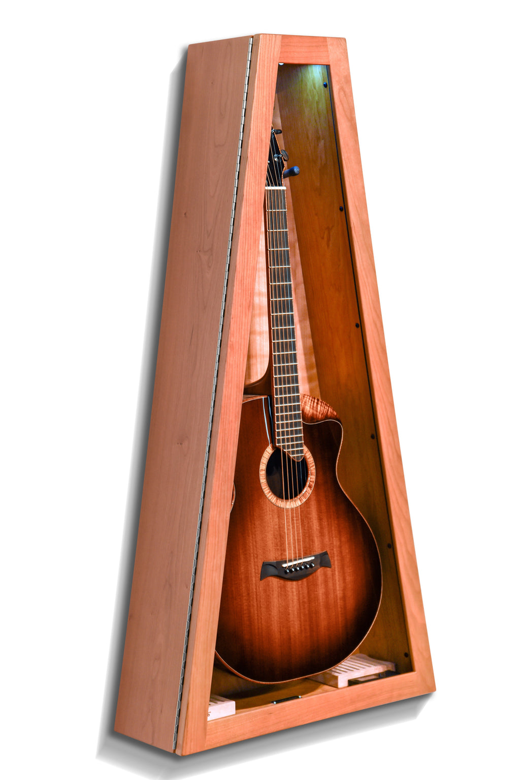 ClimaCase Triangle Humidor - Cherry Acoustic Remedy Cases