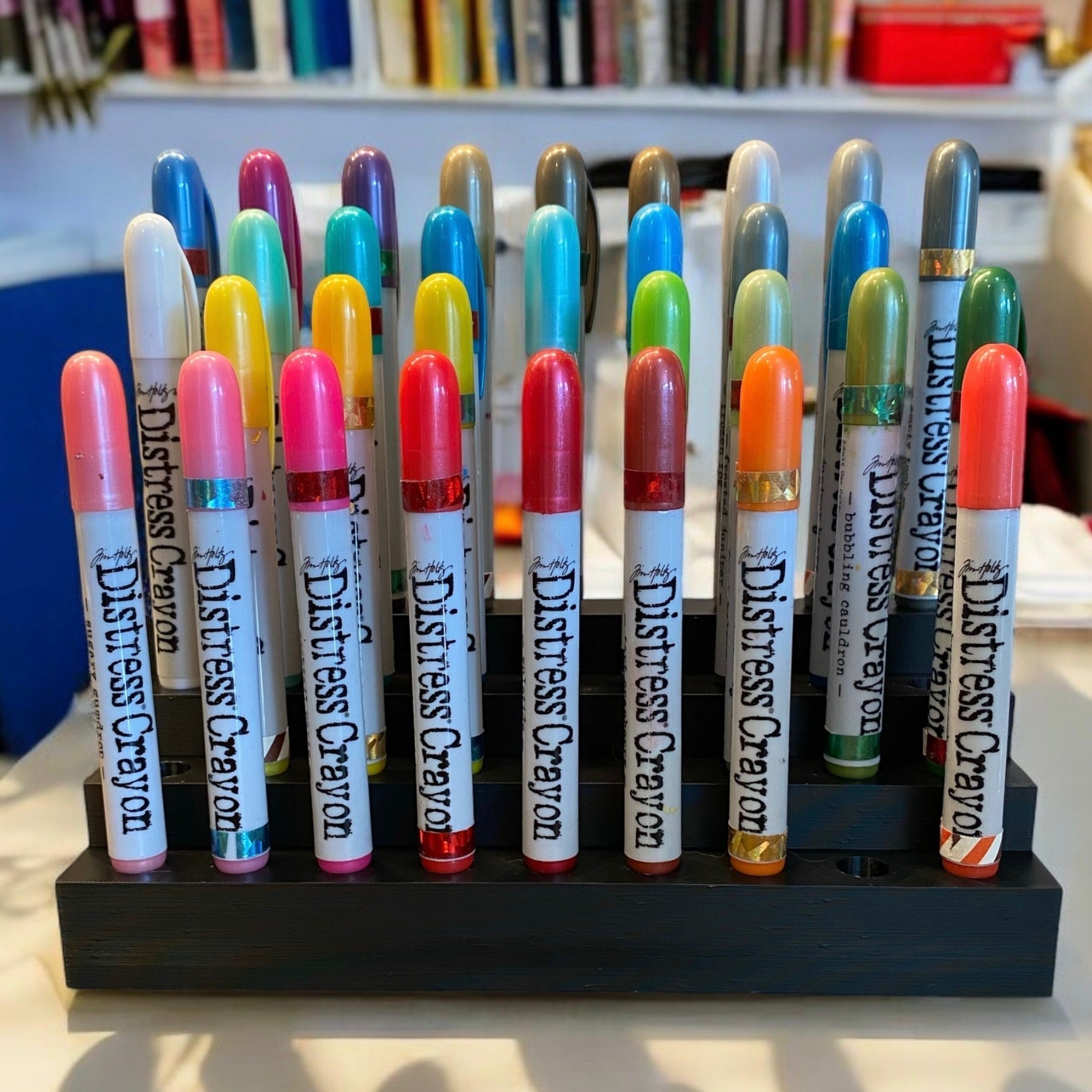 Ranger Distress Crayons Caddy For Tim Holtz Products Y-Axis Printing LLC