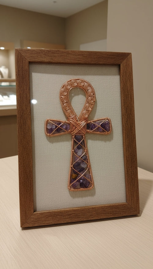 Unique Crystal and Copper Pictures / Wall Home Decor The Vibez Shop