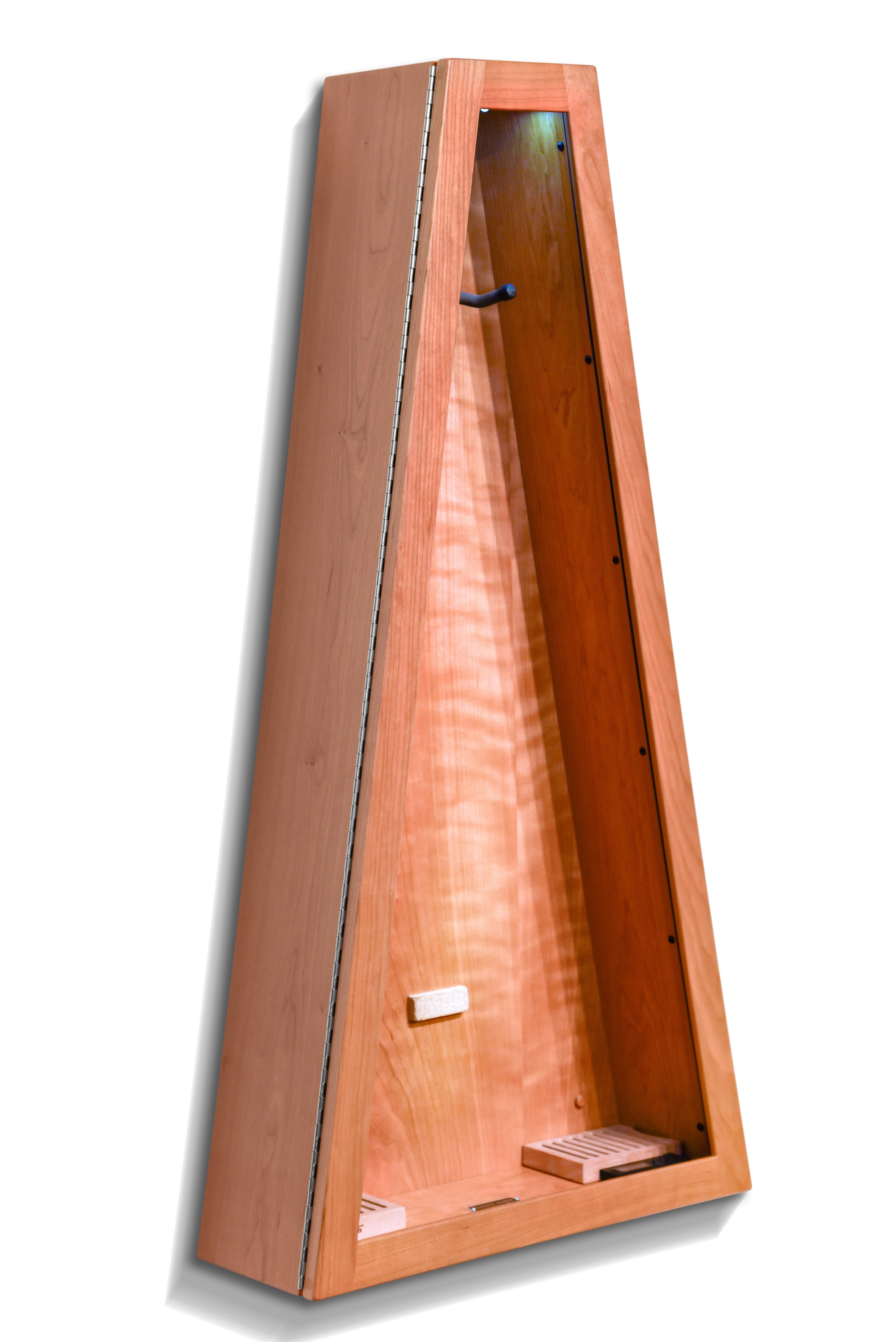 ClimaCase Triangle Humidor - Cherry Acoustic Remedy Cases